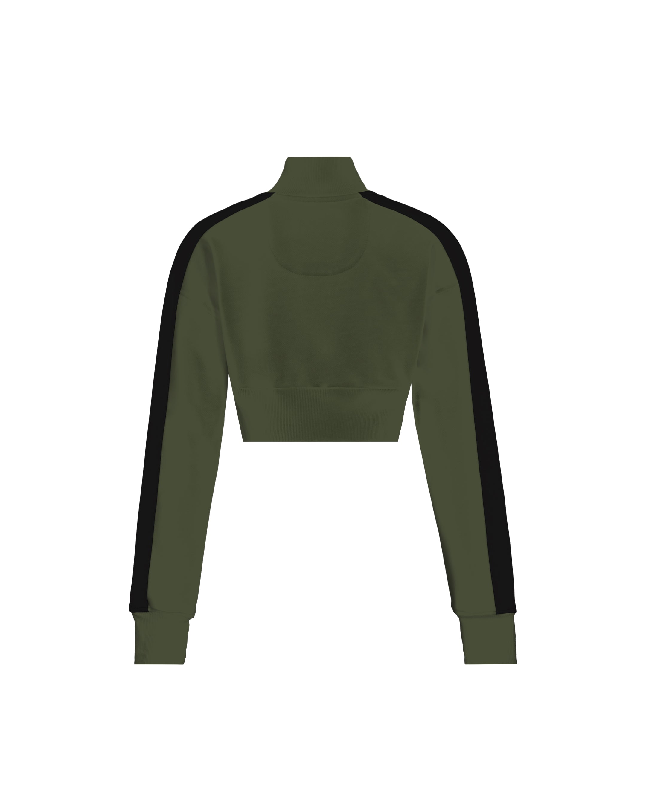 CROPPED SWEATER WOMEN ILLUSTRE OLIVE GREEN CLEMONT