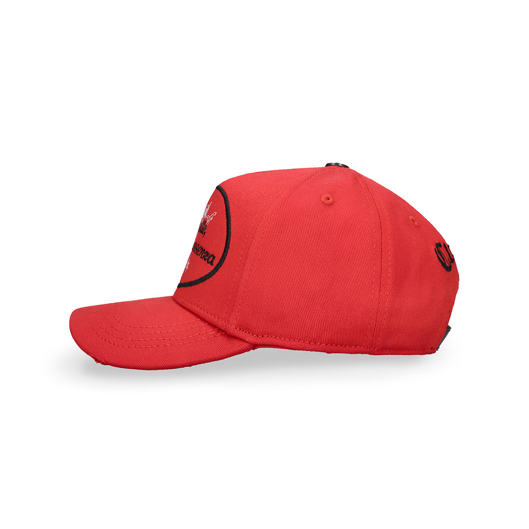 GORRA OVOIDO ROJO CLEMONT