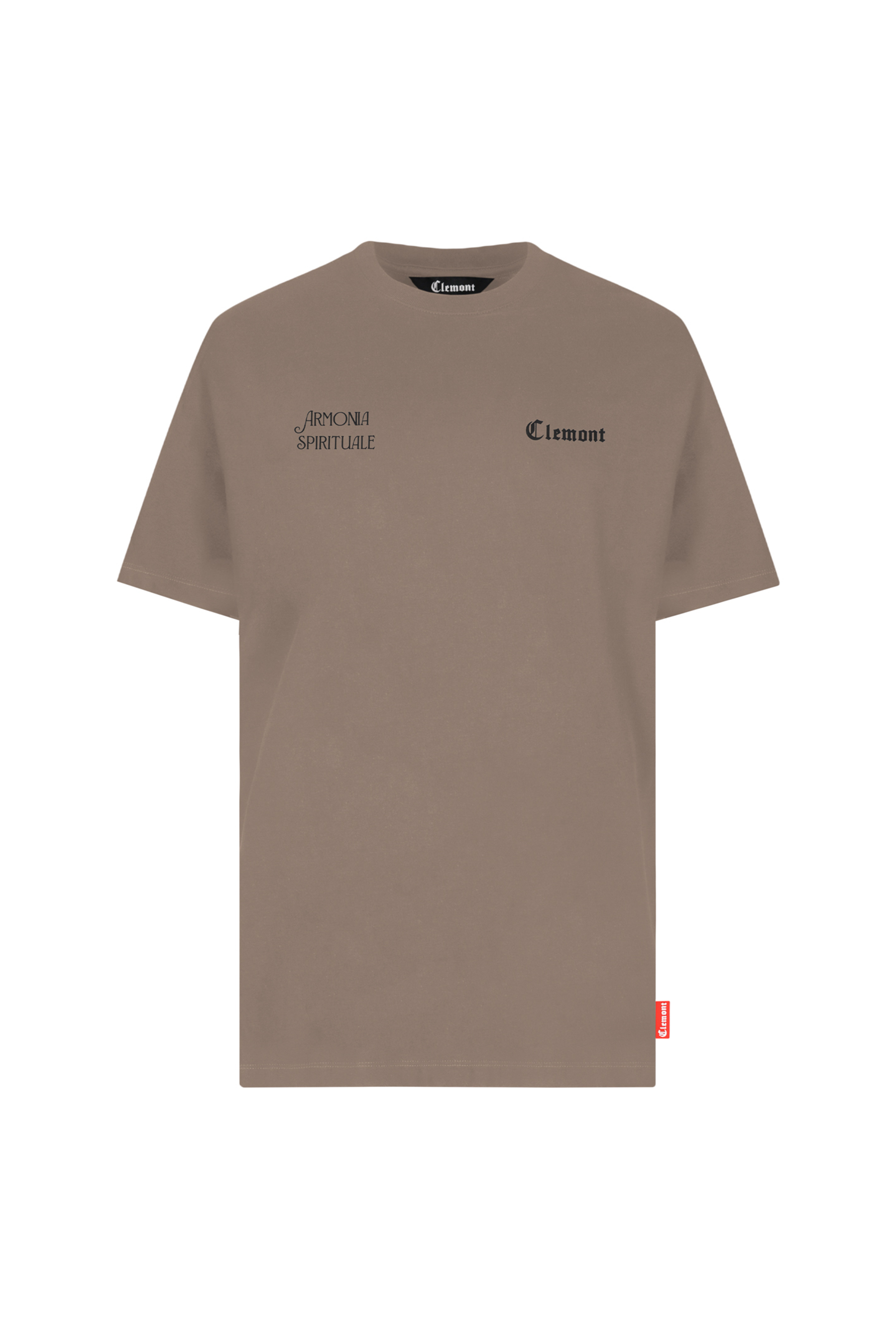 T-SHIRT MEN ESTREMO TAUPE CLEMONT