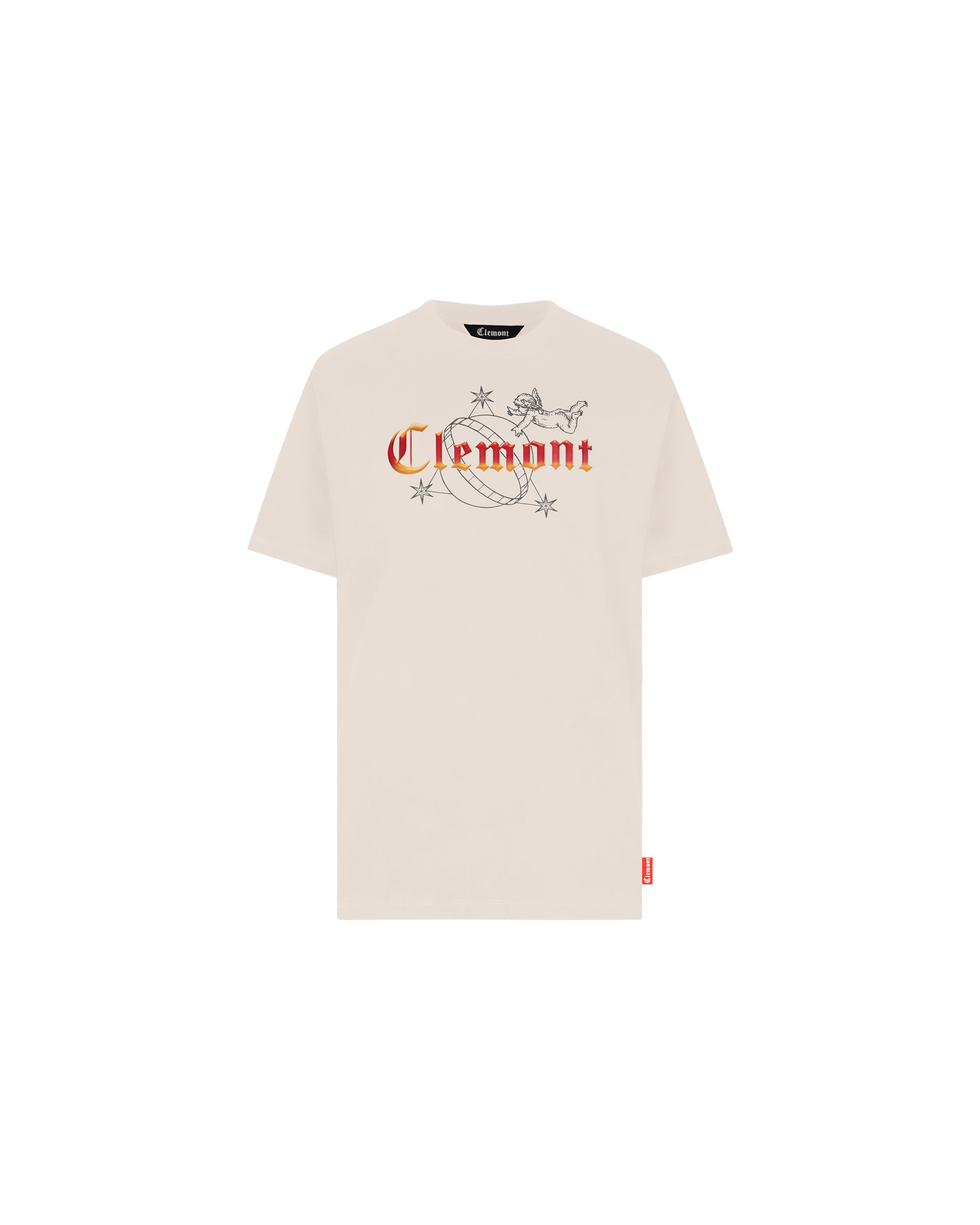 CAMISETA OVALE CREMA CLEMONT
