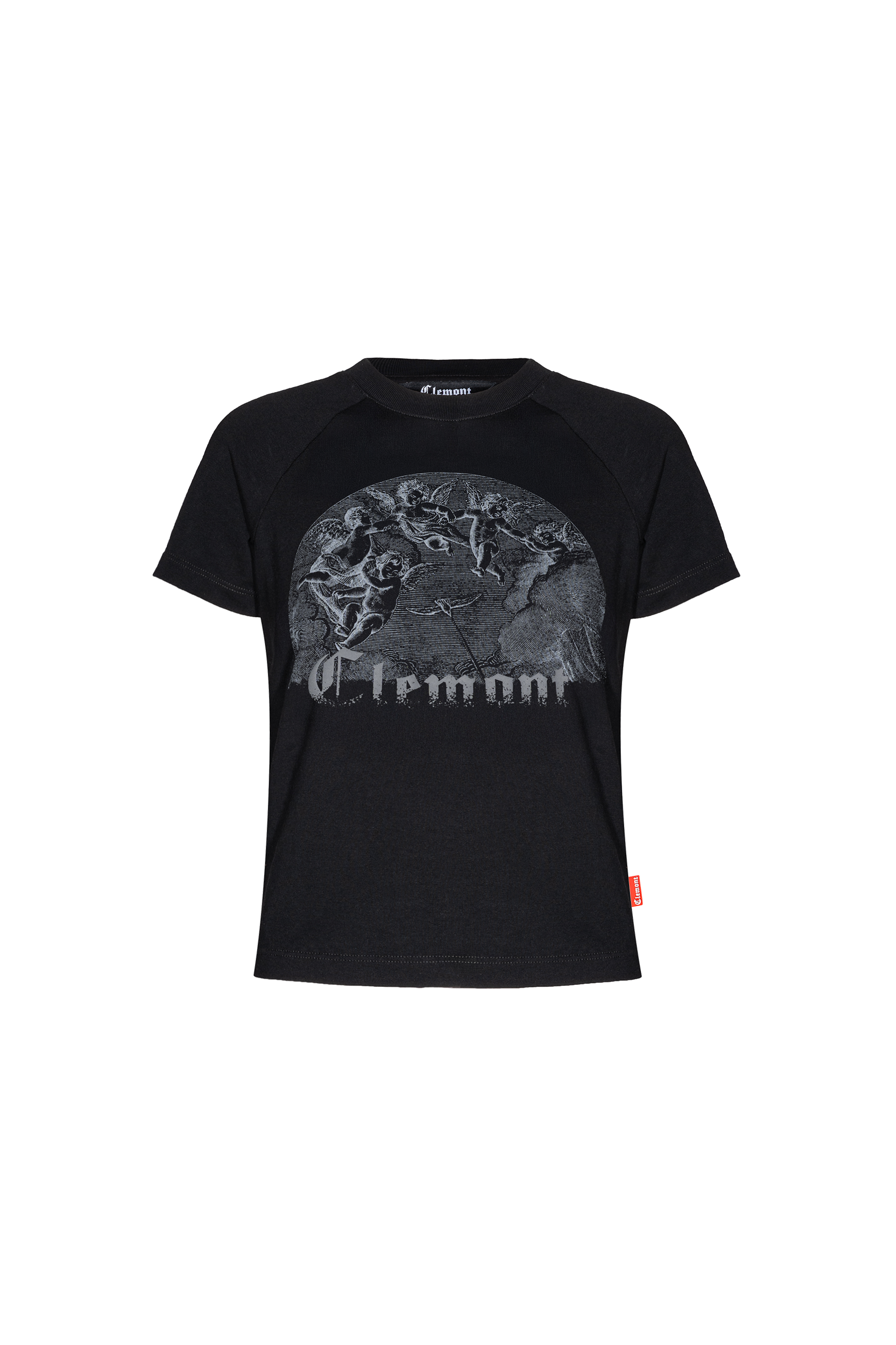 CAMISETA MUJER CUPO NEGRO CLEMONT
