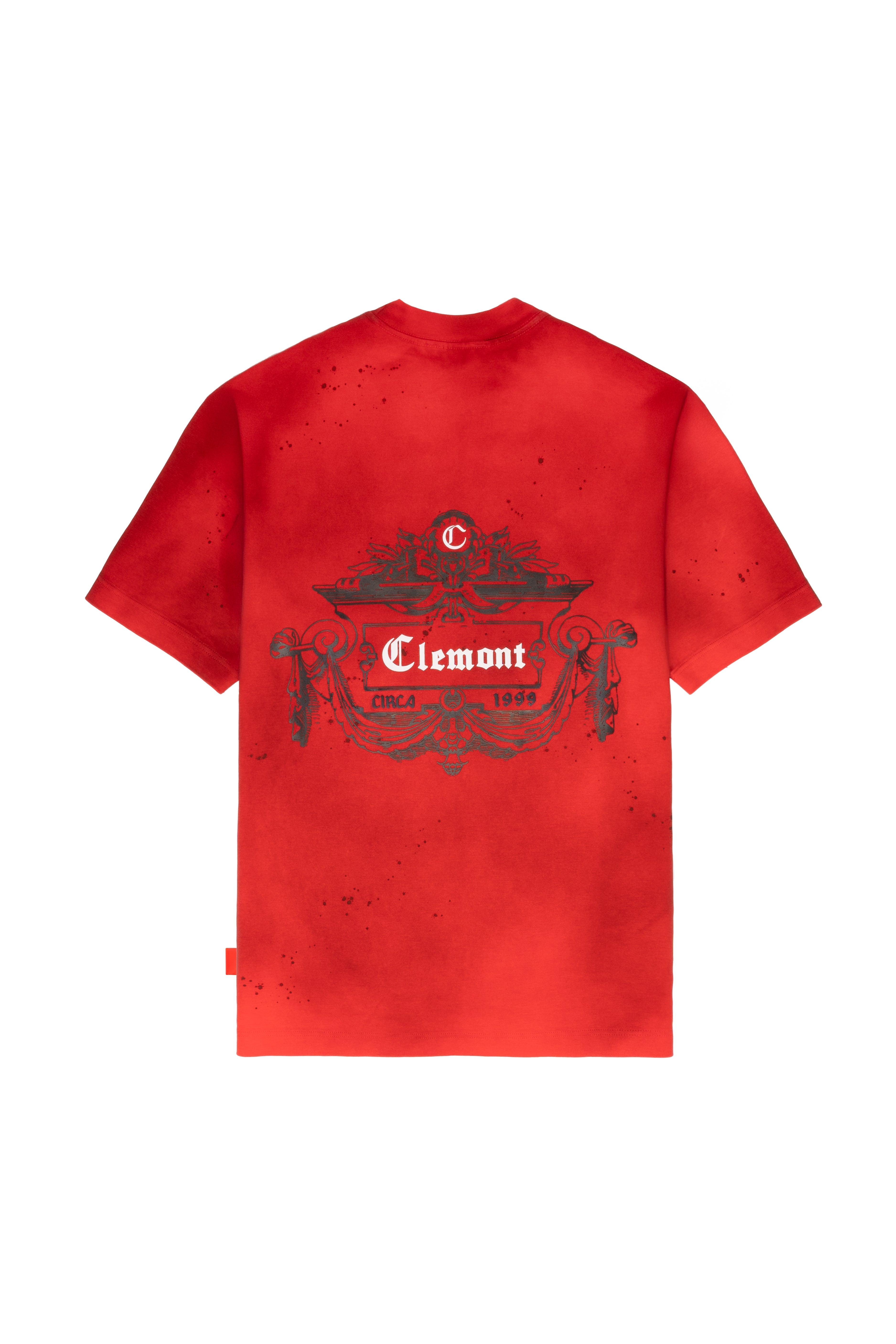 CAMISETA HOMBRE OVERSIZED DISORDINE ROJO CLEMONT