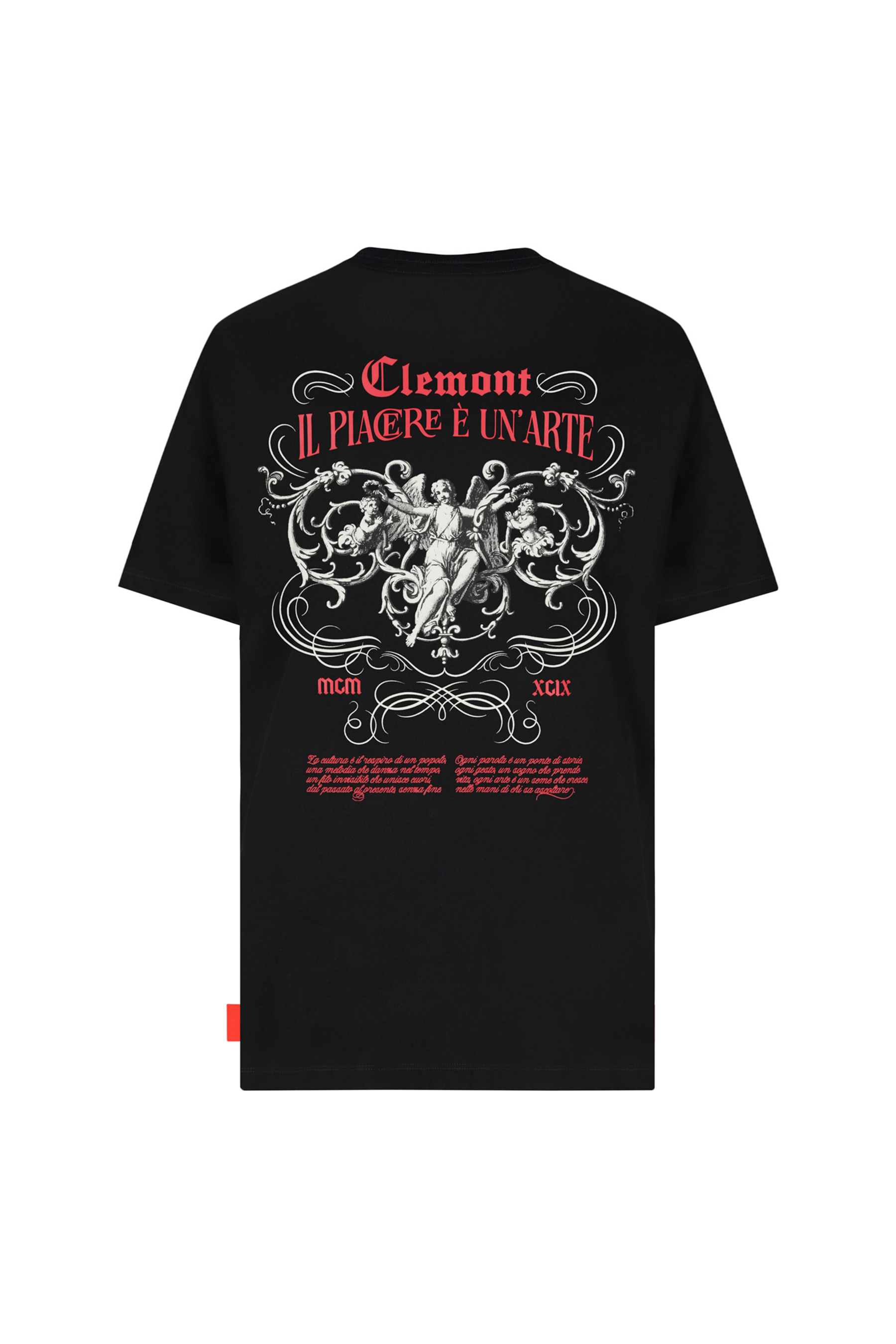 T-SHIRT MEN ESTILO BLACK CLEMONT