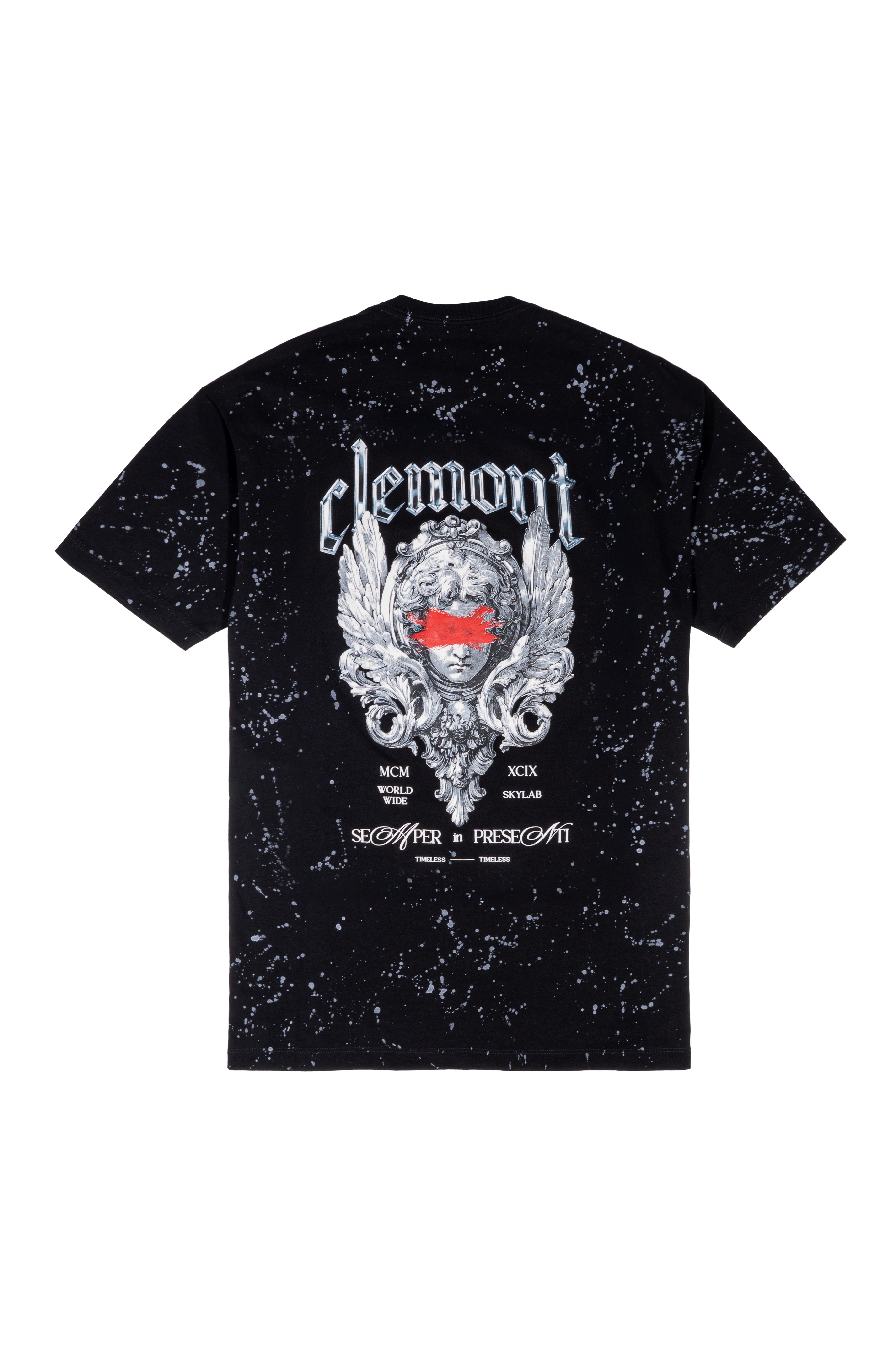 CAMISETA HOMBRE MACCHIA NEGRO CLEMONT