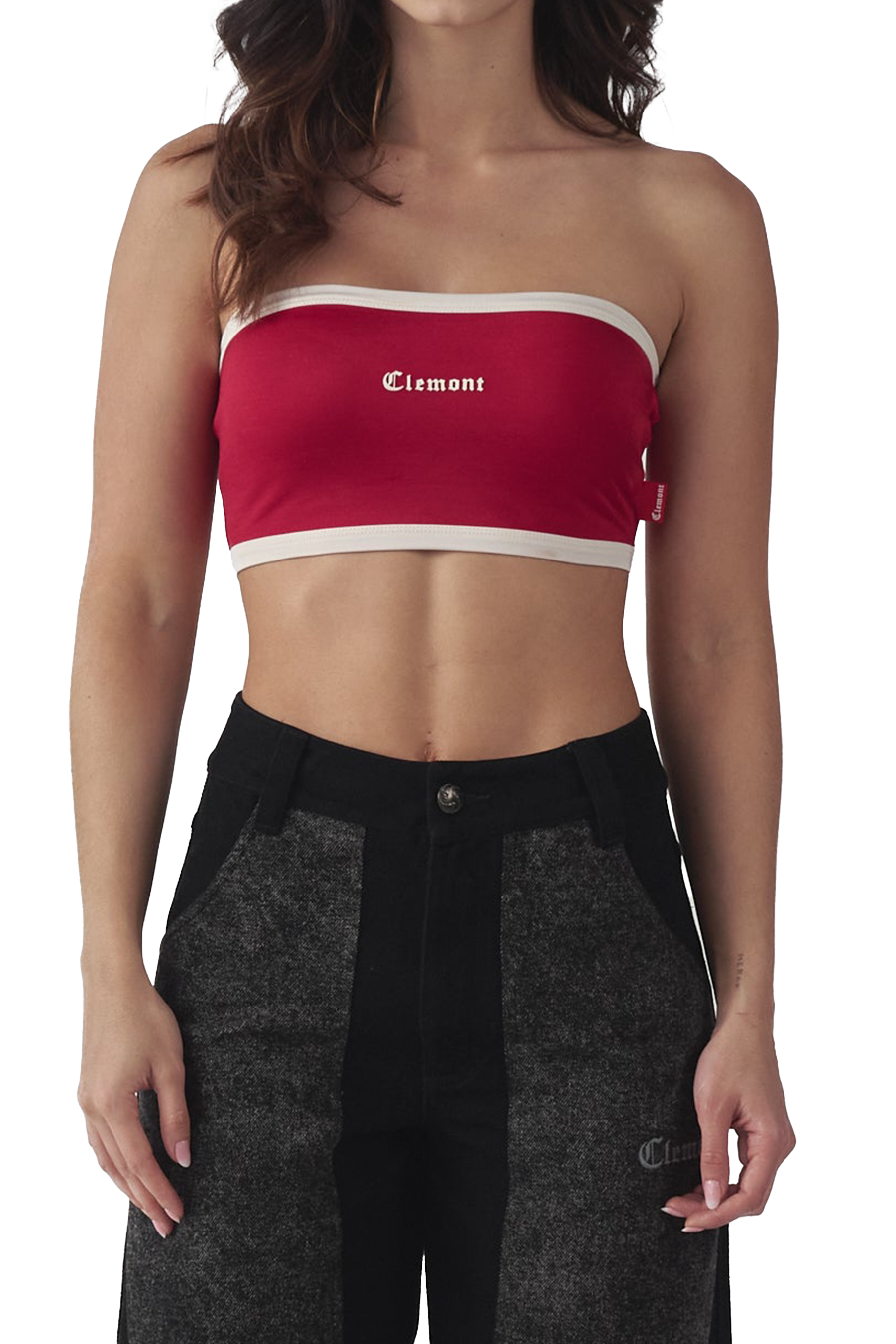 CROPTOP AMETISTA ROJO CLEMONT