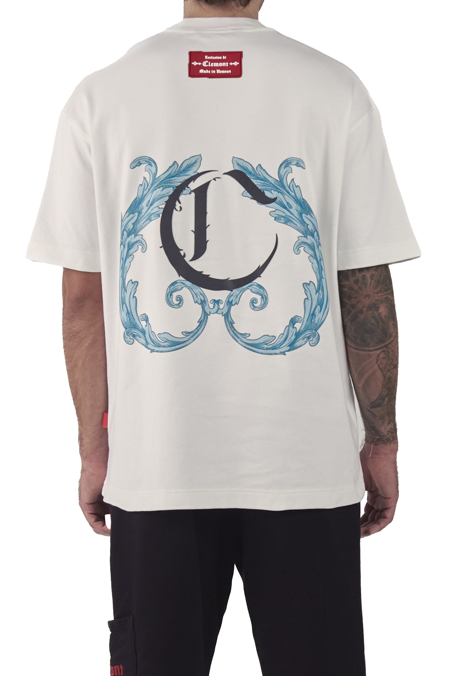 CAMISETA OVERSIZED VIRTÚ CREMA CLEMONT