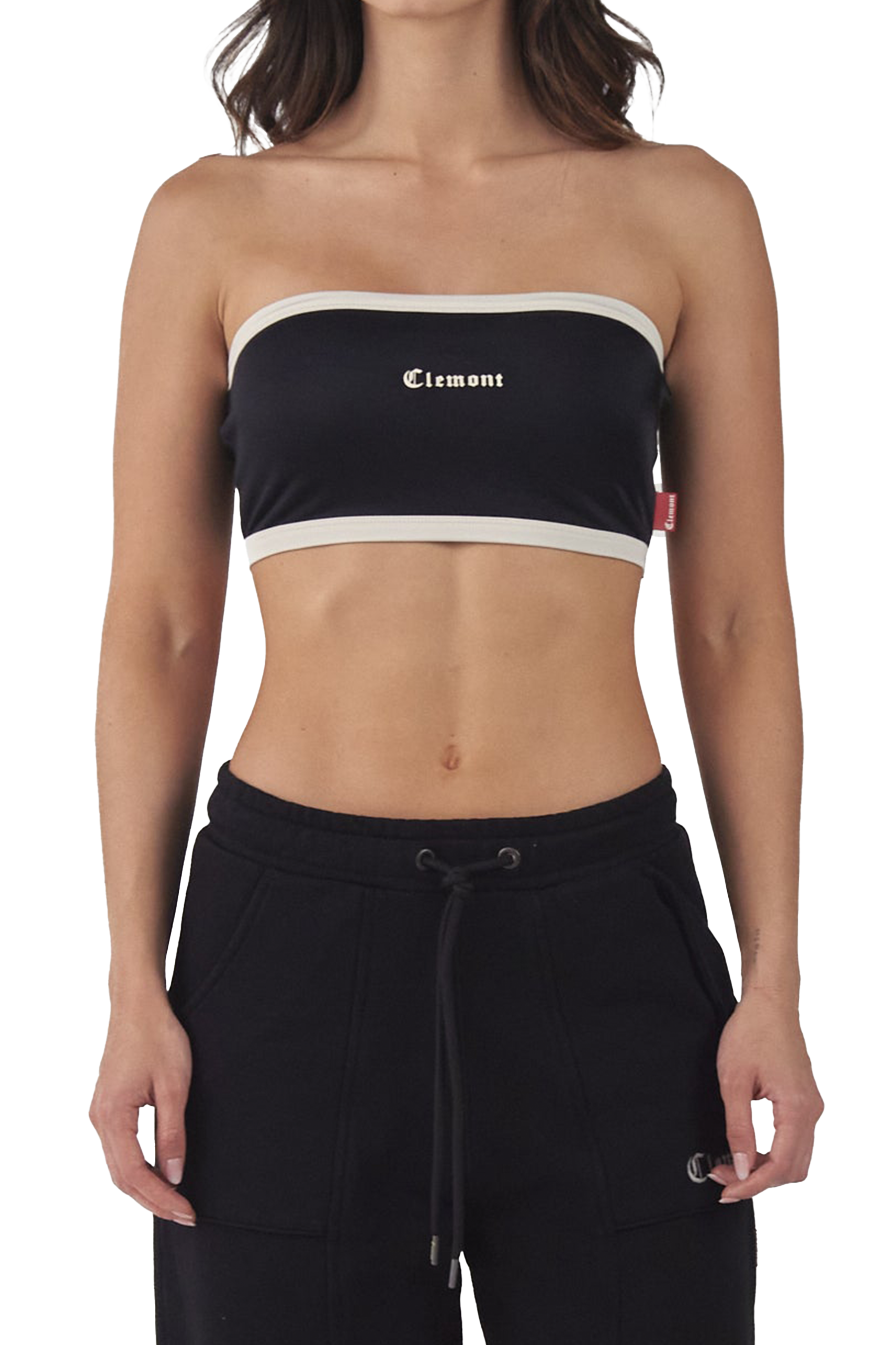 CROPTOP AMETISTA NEGRO CLEMONT