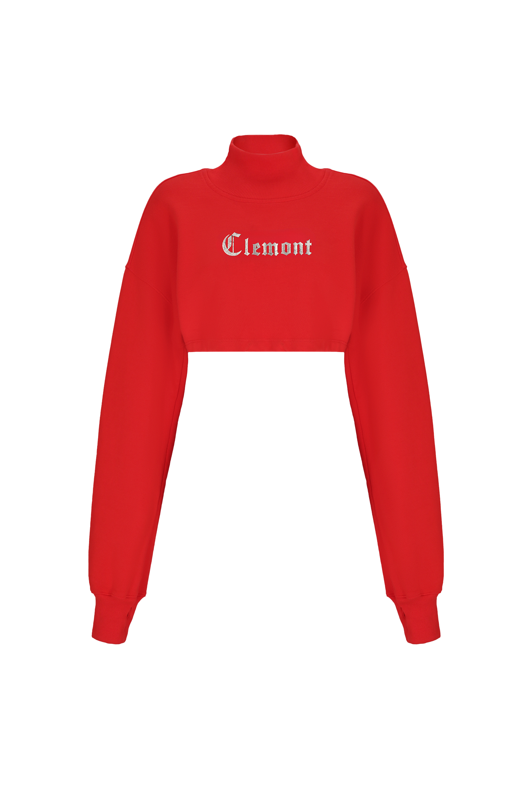 CROPPED SWEATER WOMEN BELLEZZA RED CLEMONT