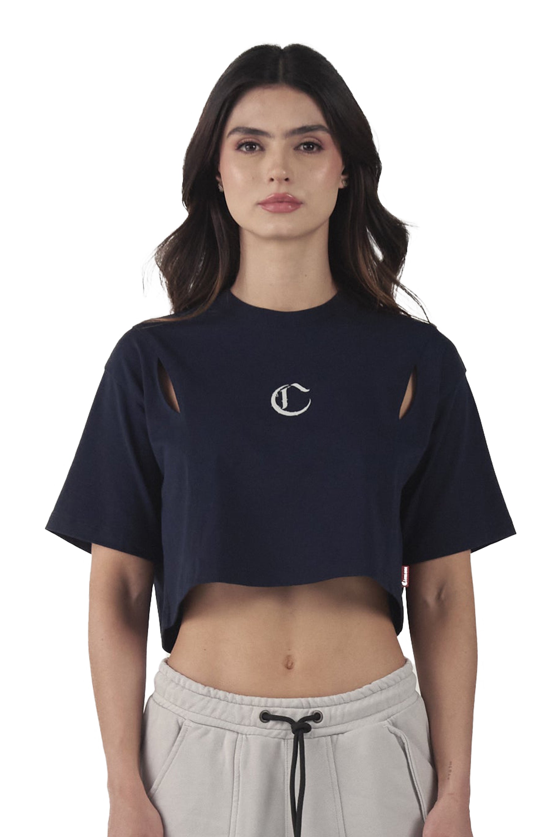 CROPTOPOVERSIZED ILLUMINAZIONE AZUL CLEMONT