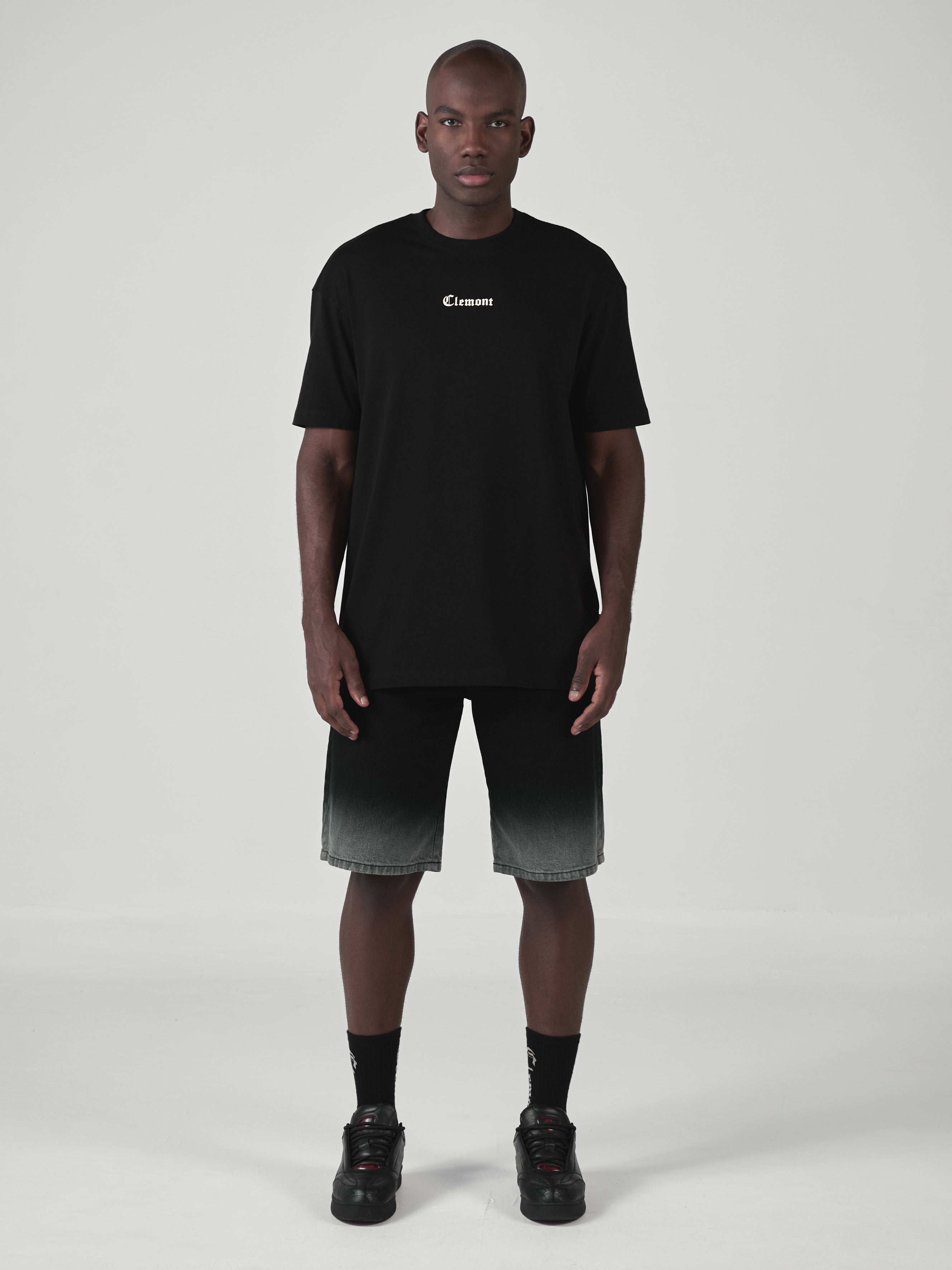 CAMISETA SPIRALE NEGRO CLEMONT