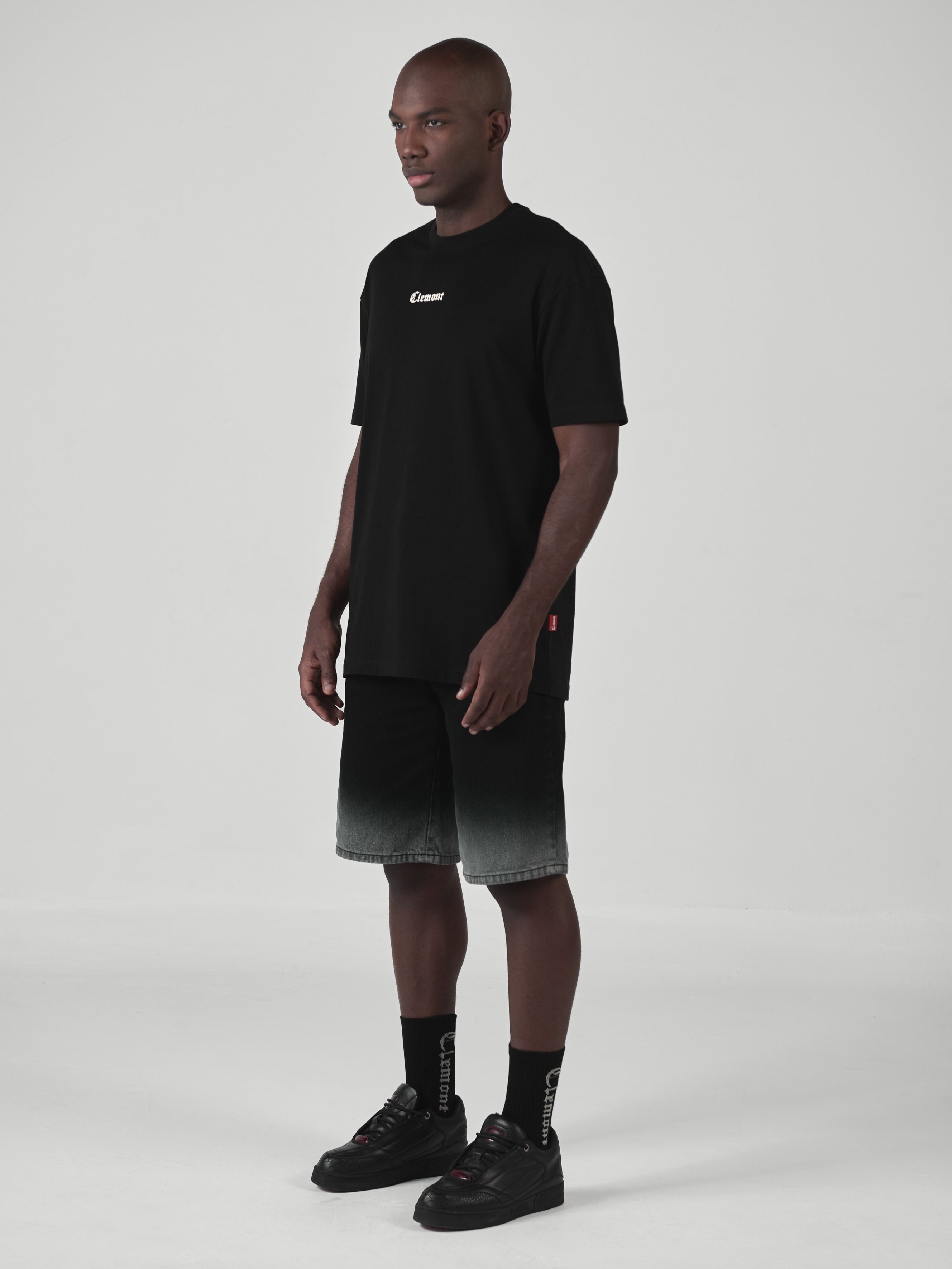 CAMISETA SPIRALE NEGRO CLEMONT