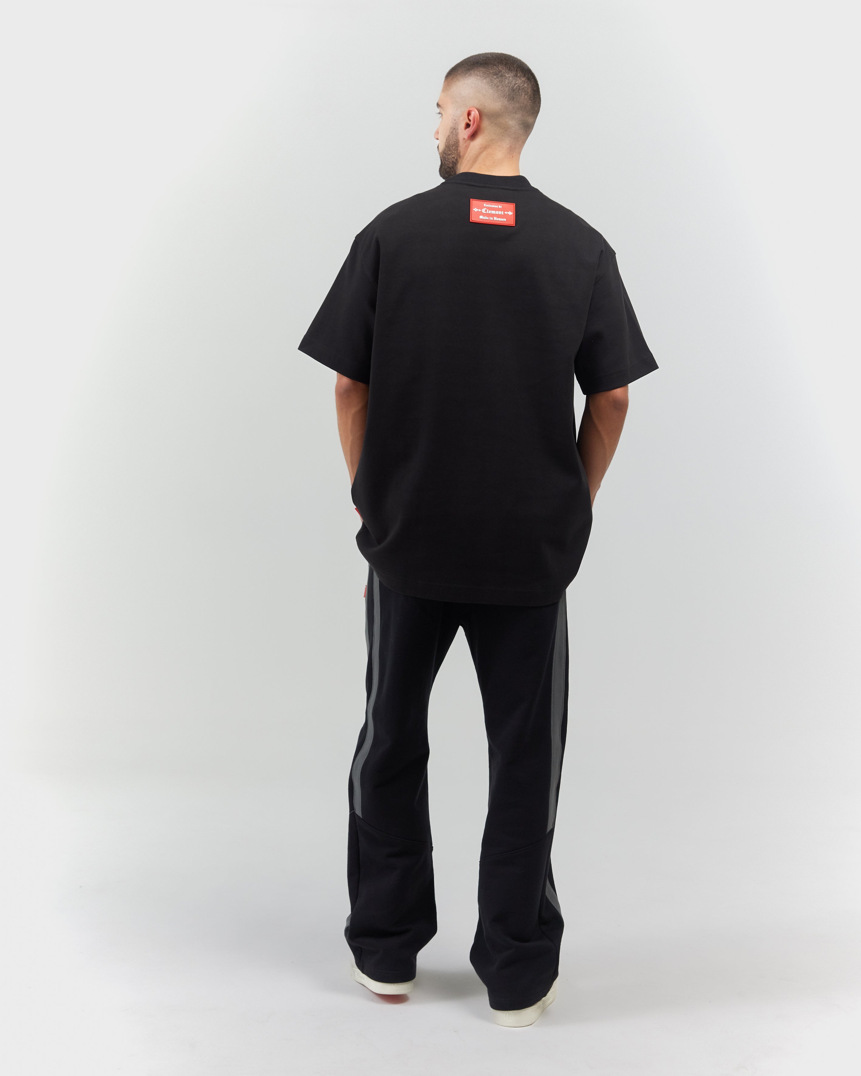 T-SHIRT MEN OVERSIZED PERFETTO BLACK CLEMONT