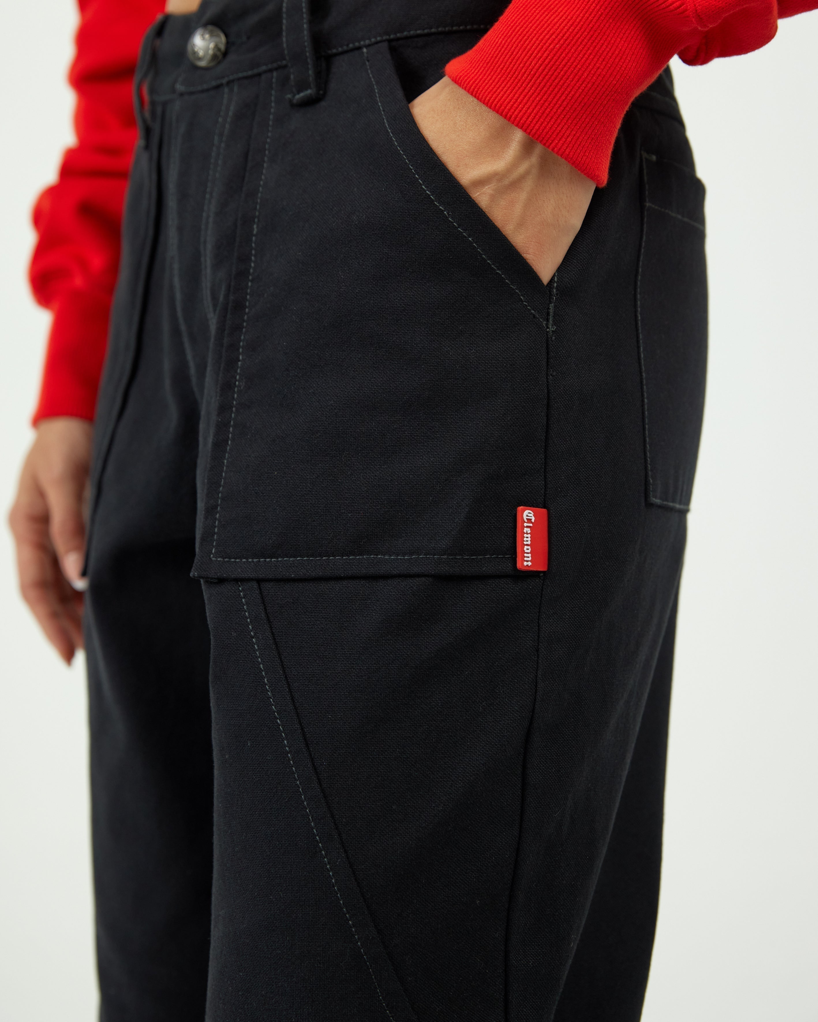 PANTALÓN MUJER RADIOSO NEGRO CLEMONT
