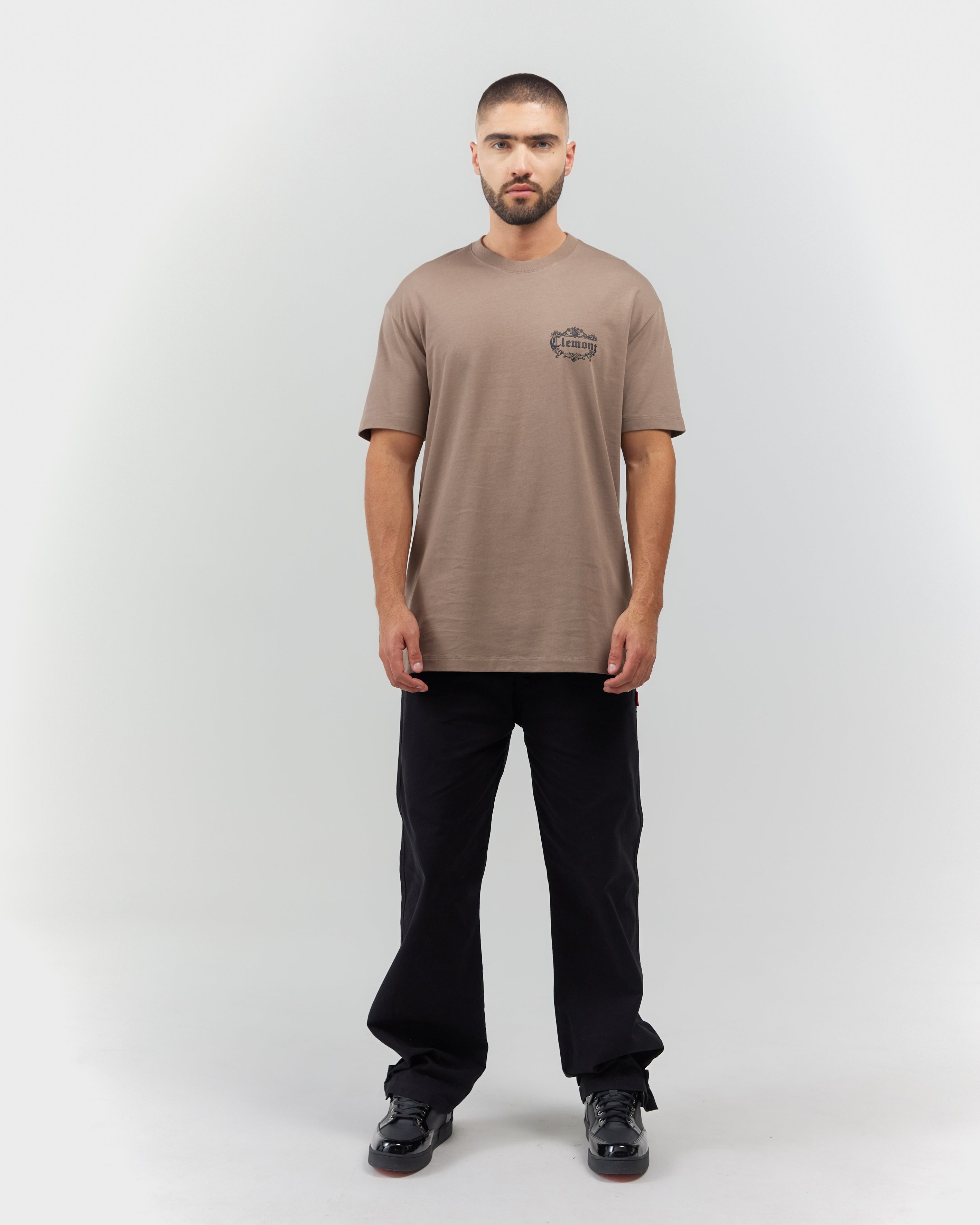 T-SHIRT MEN ETEREO TAUPE CLEMONT