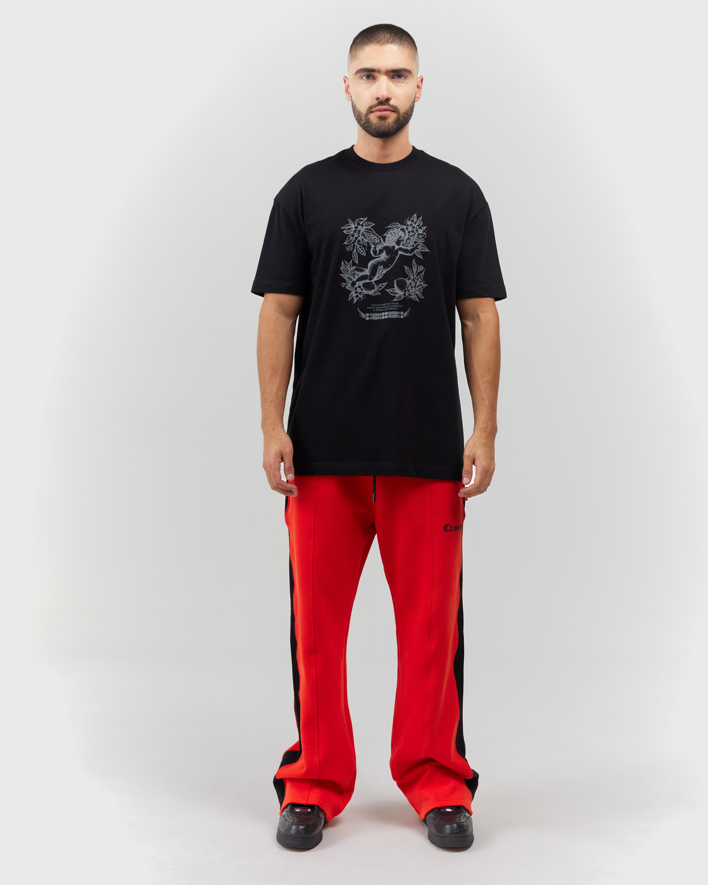 T-SHIRT MEN SORRISO BLACK CLEMONT