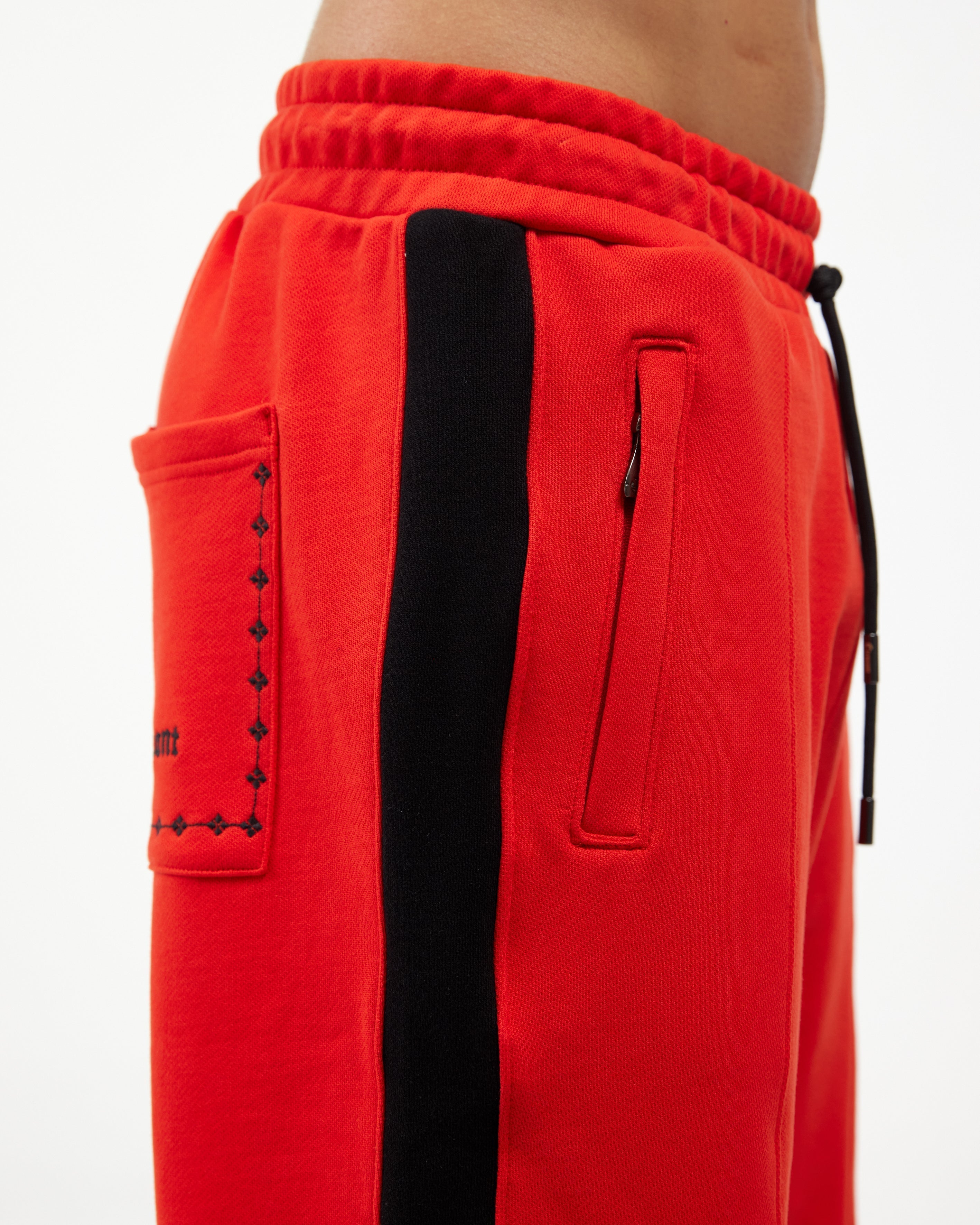 SWEAT PANTS MEN RISPLENDERE RED CLEMONT