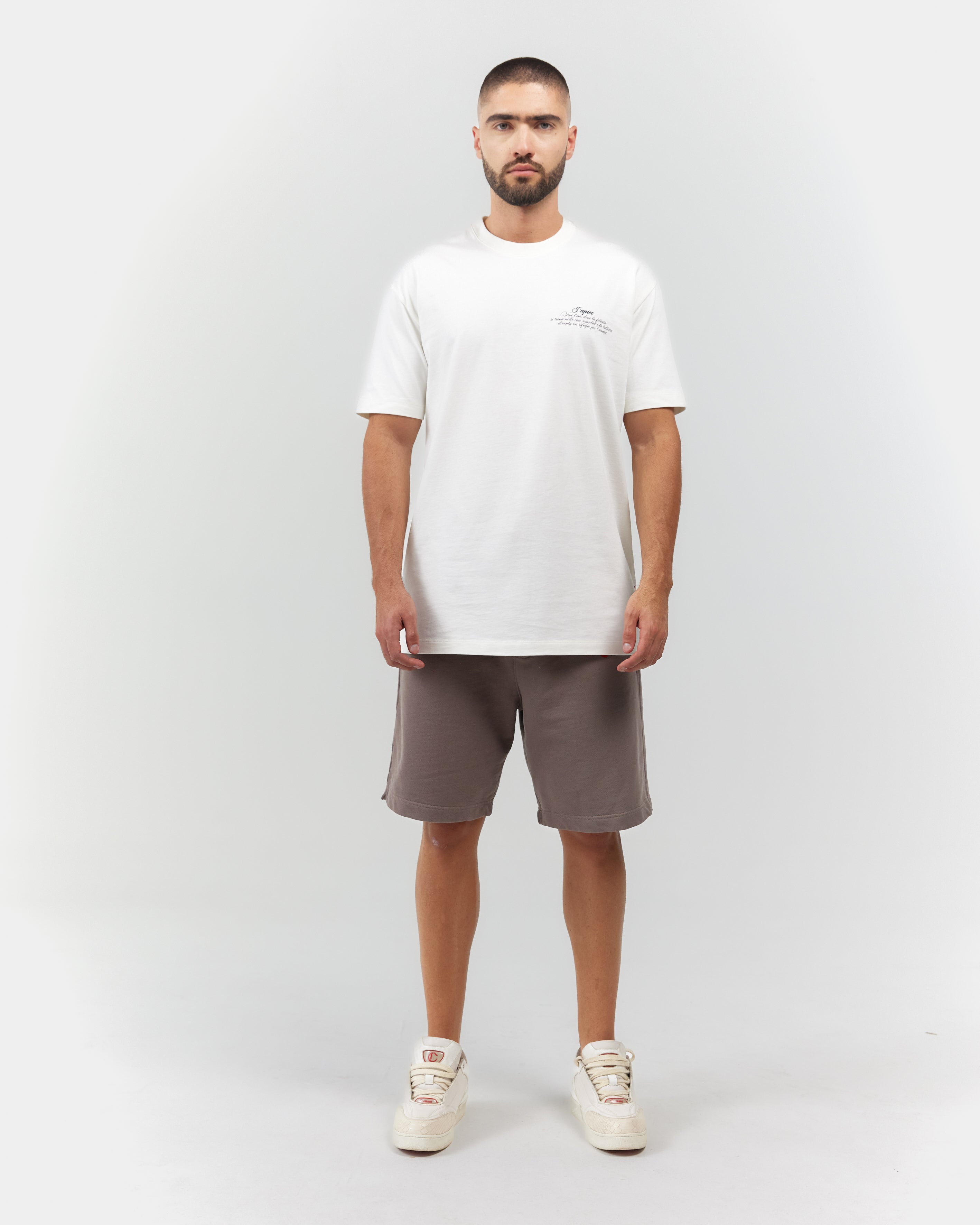 T-SHIRT MEN RISPLENDENTE CREAM CLEMONT