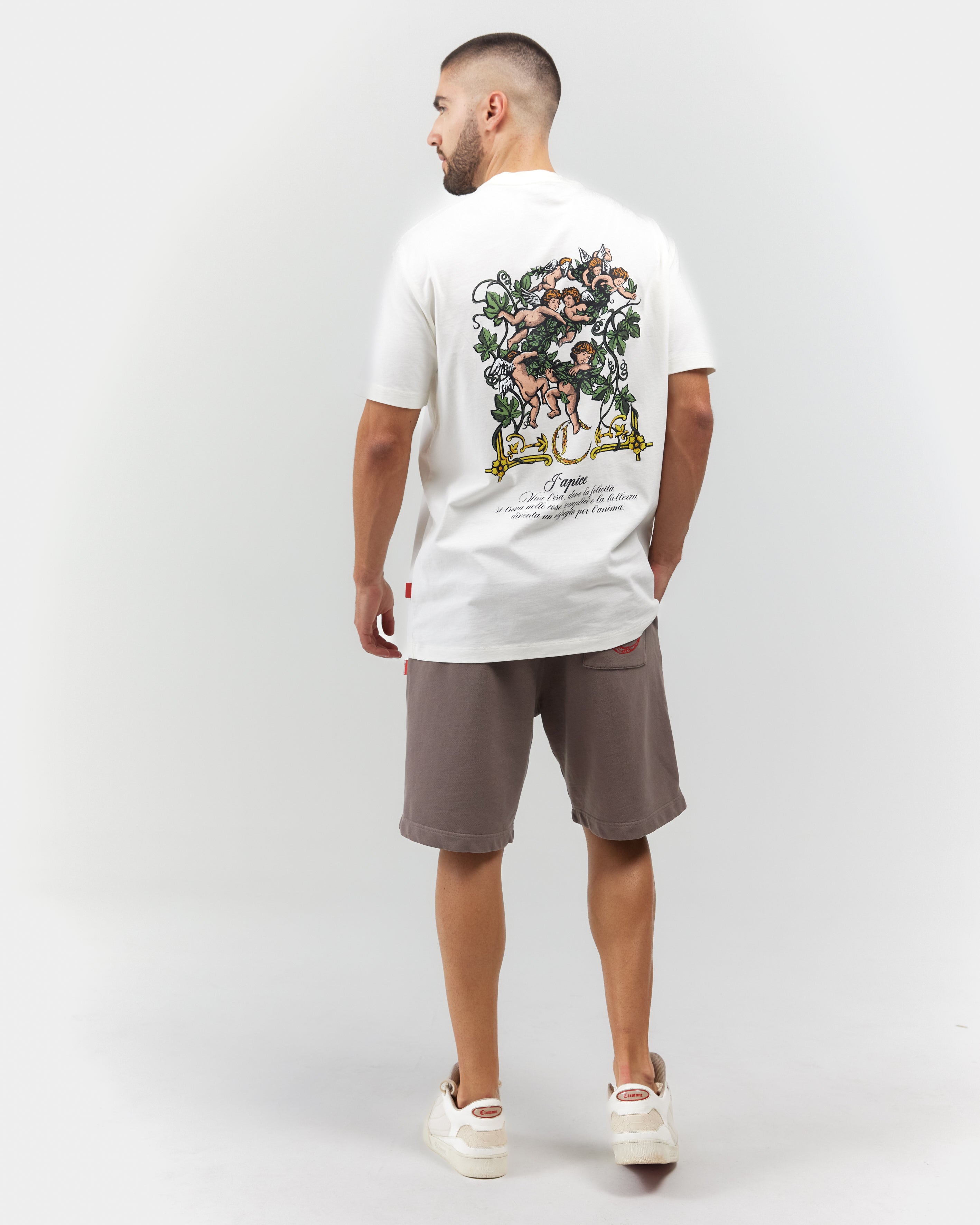 T-SHIRT MEN RISPLENDENTE CREAM CLEMONT