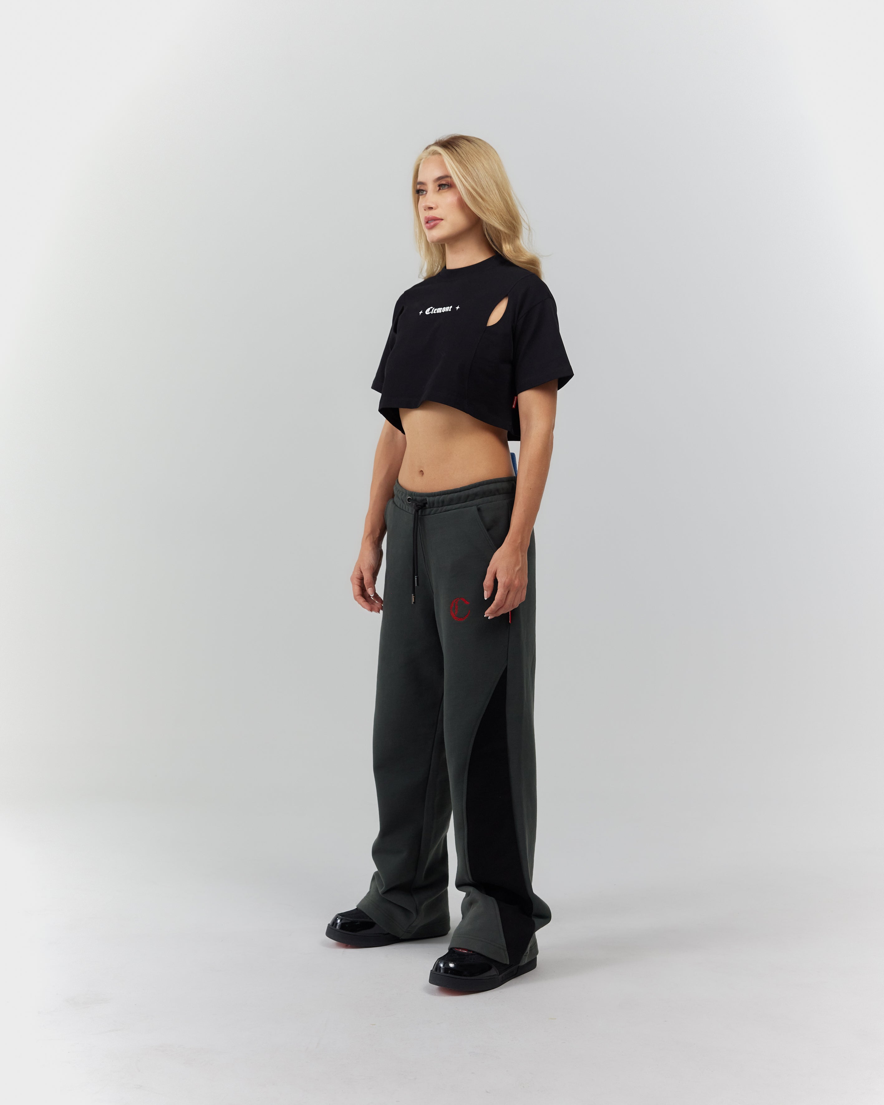 CROP TOP MUJER ARDENTE NEGRO CLEMONT