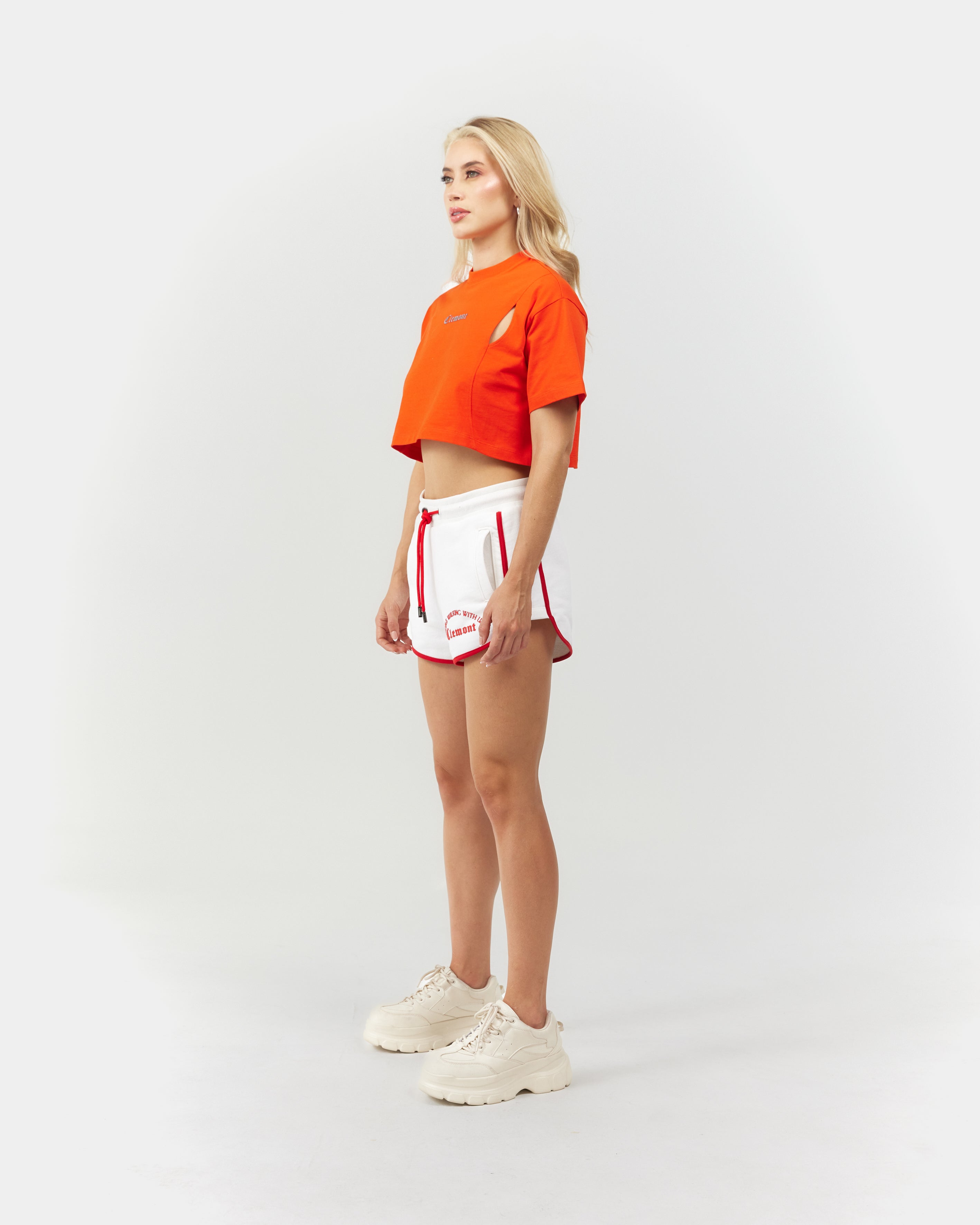 CROP TOP MUJER RAGGIANTE RED CLEMONT