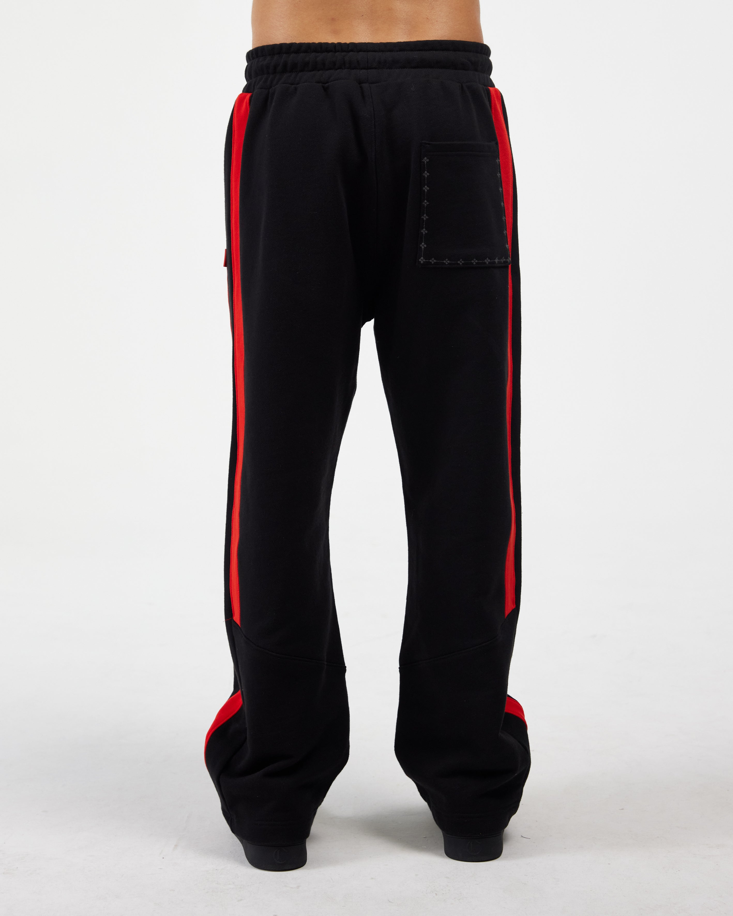 SWEAT PANTS MEN RISPLENDERE BLACK CLEMONT