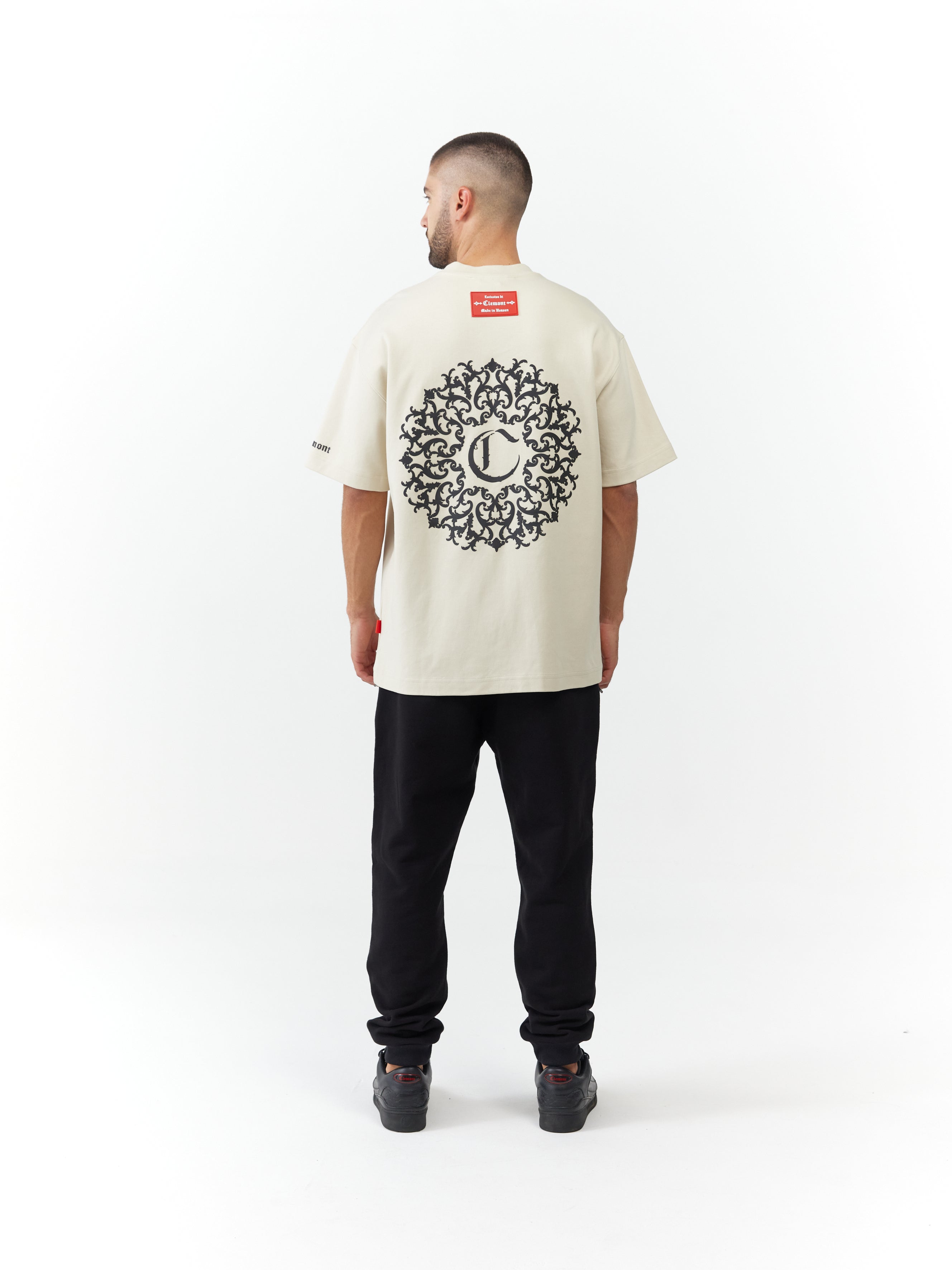 T-SHIRT MEN OVERSIZED ABBONDANZA COCONUT CLEMONT