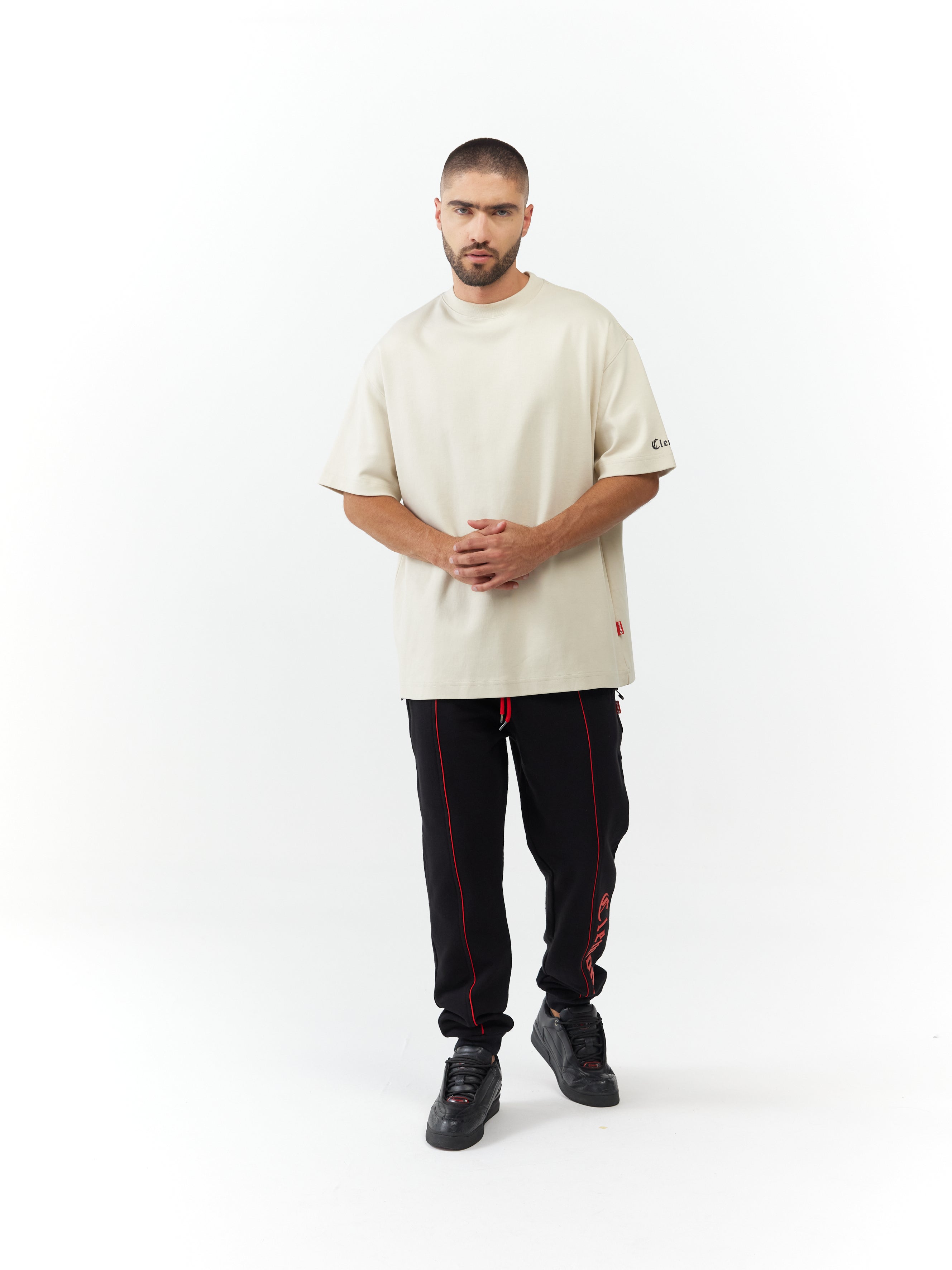 T-SHIRT MEN OVERSIZED ABBONDANZA COCONUT CLEMONT