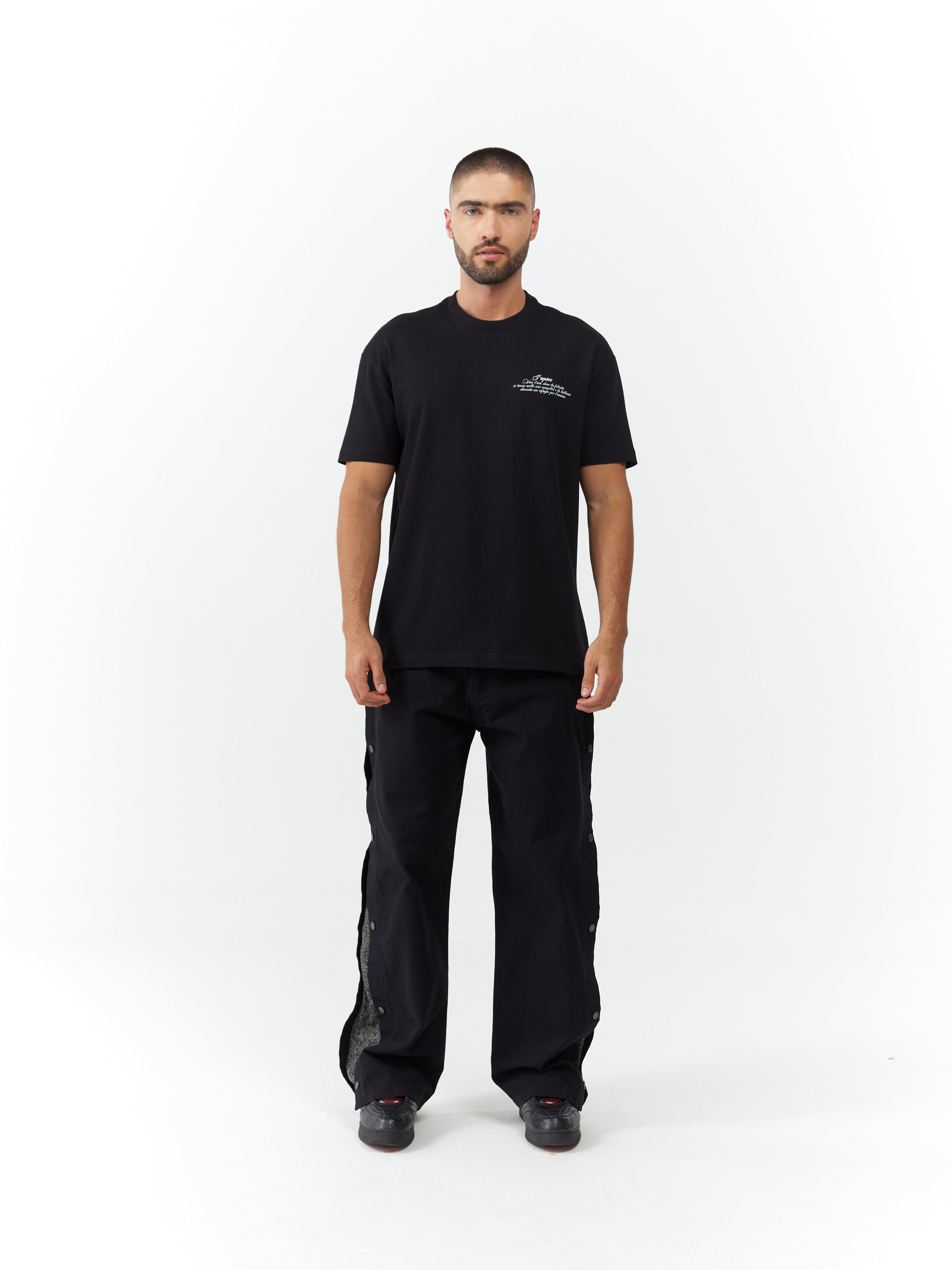 T-SHIRT MEN RISPLENDENTE BLACK CLEMONT