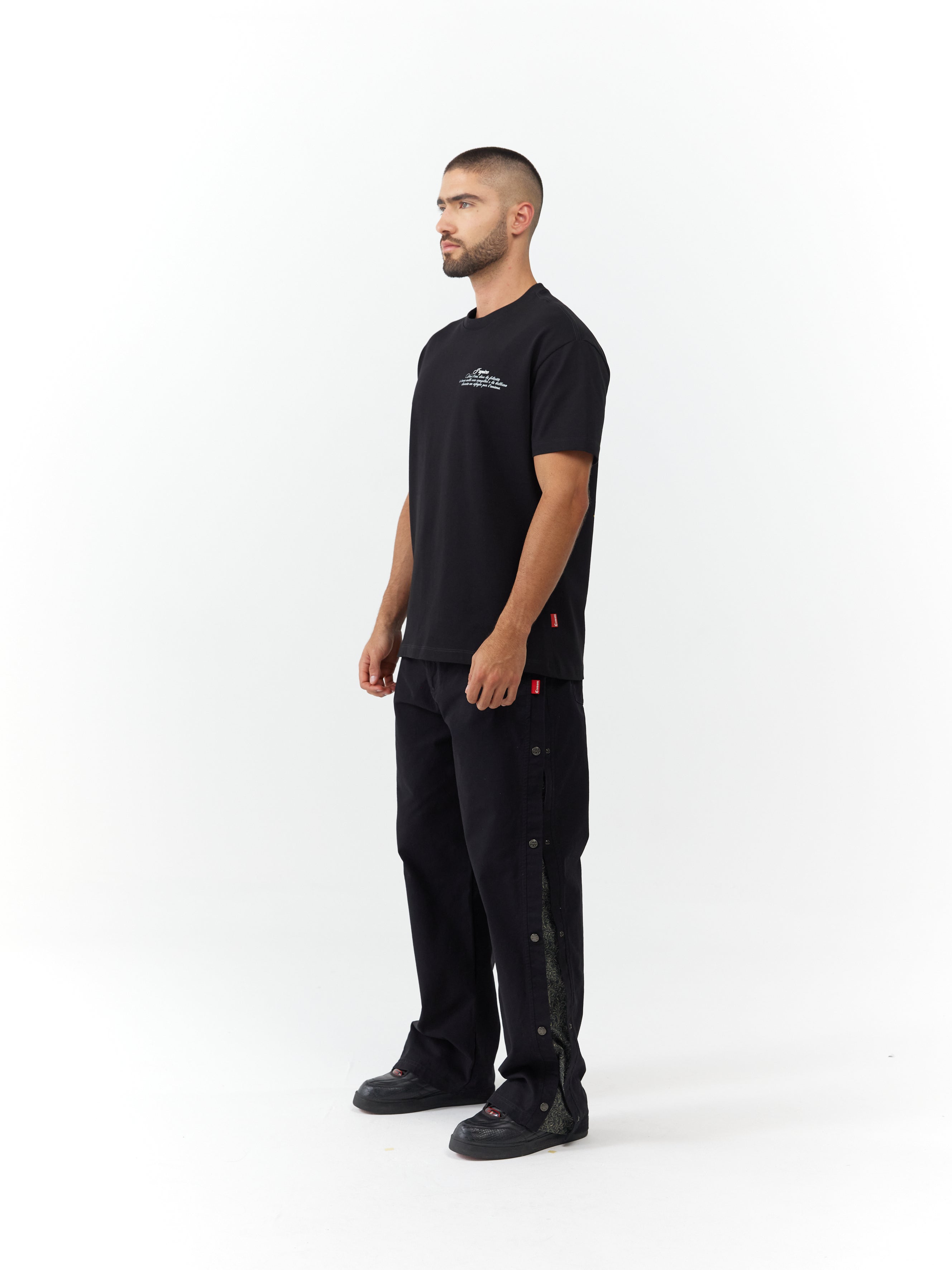 T-SHIRT MEN RISPLENDENTE BLACK CLEMONT