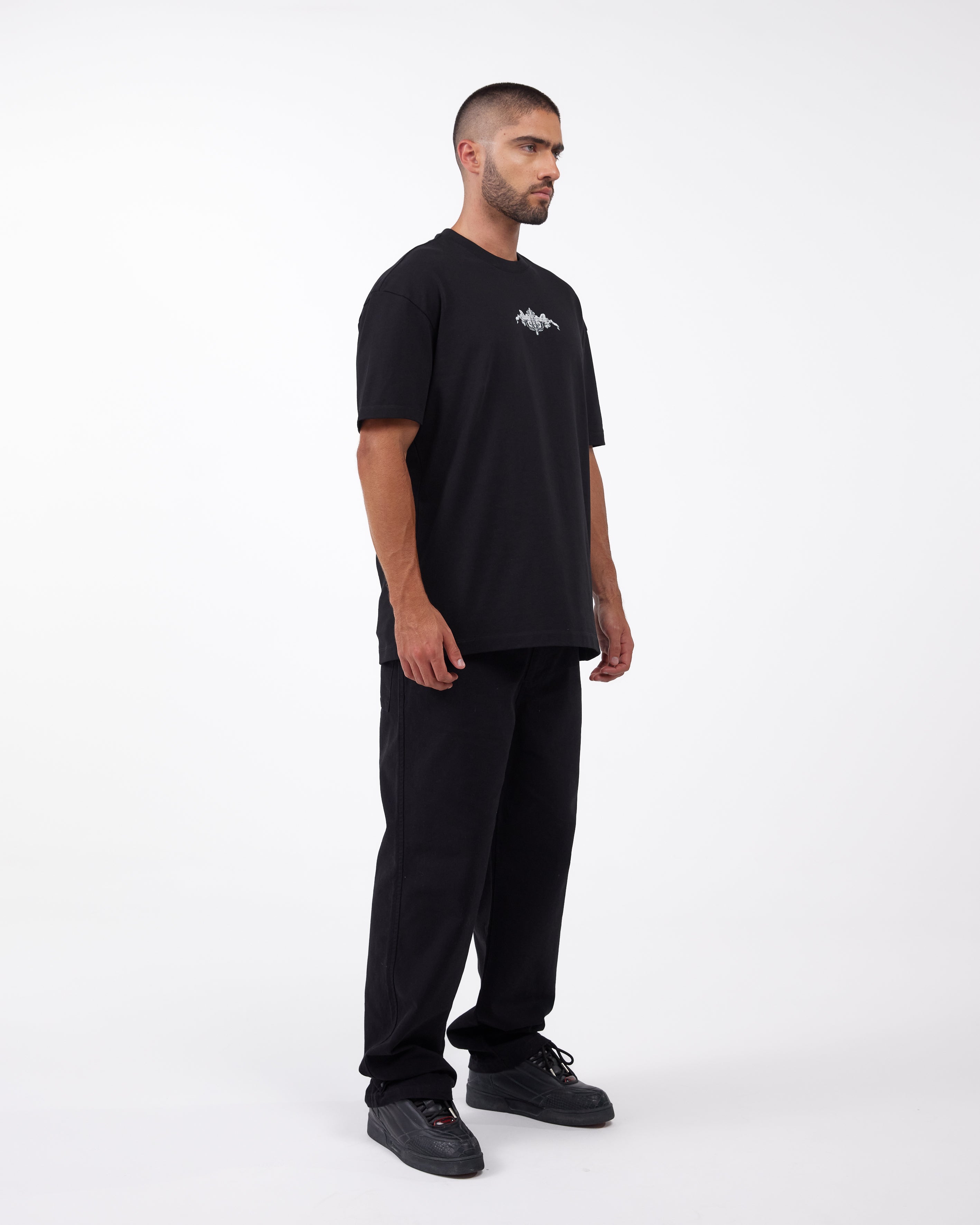 CAMISETA HOMBRE PACE NEGRO CLEMONT