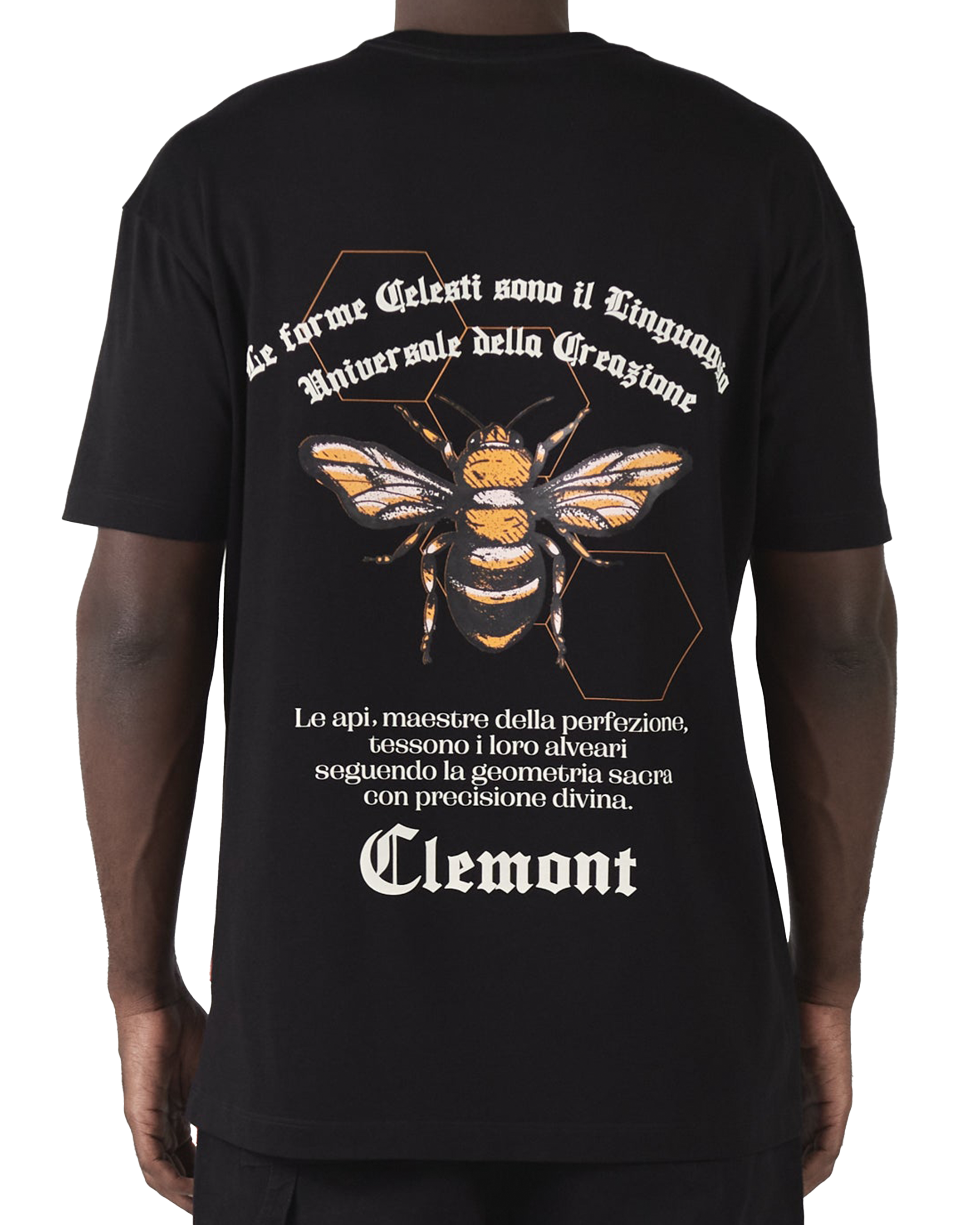 CAMISETA AURIGA NEGRO CLEMONT