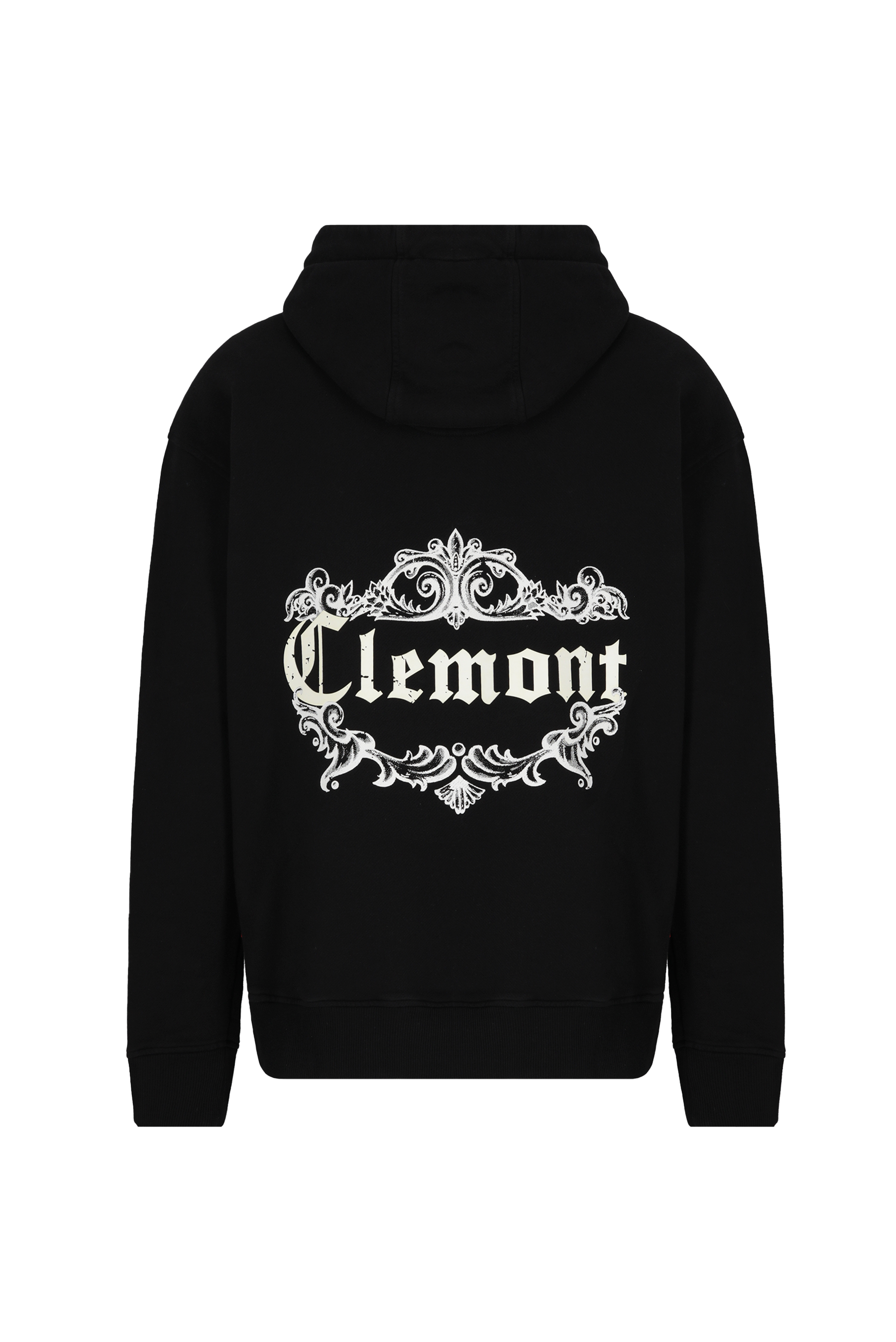HOODIE MEN FIORITURA BLACK CLEMONT