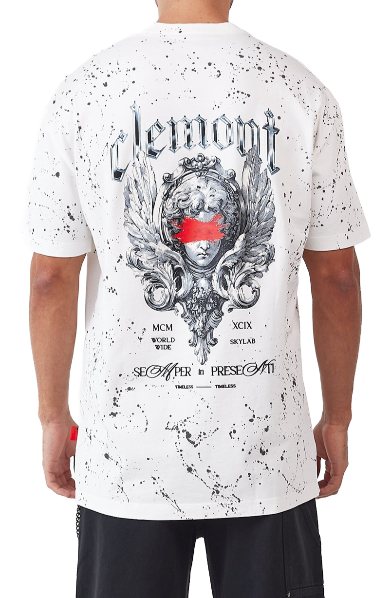 CAMISETA HOMBRE MACCHIA CREMA CLEMONT