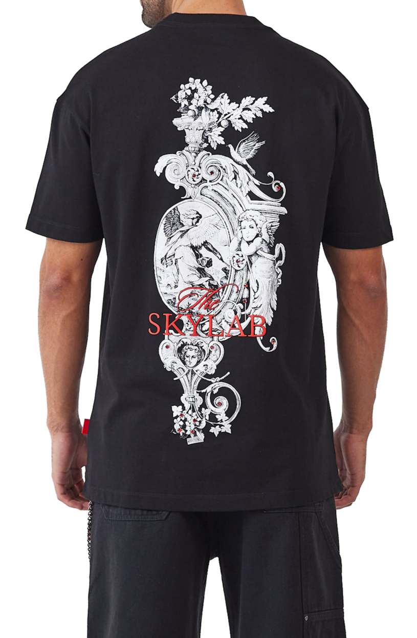 CAMISETA HOMBRE PAURA NEGRO CLEMONT