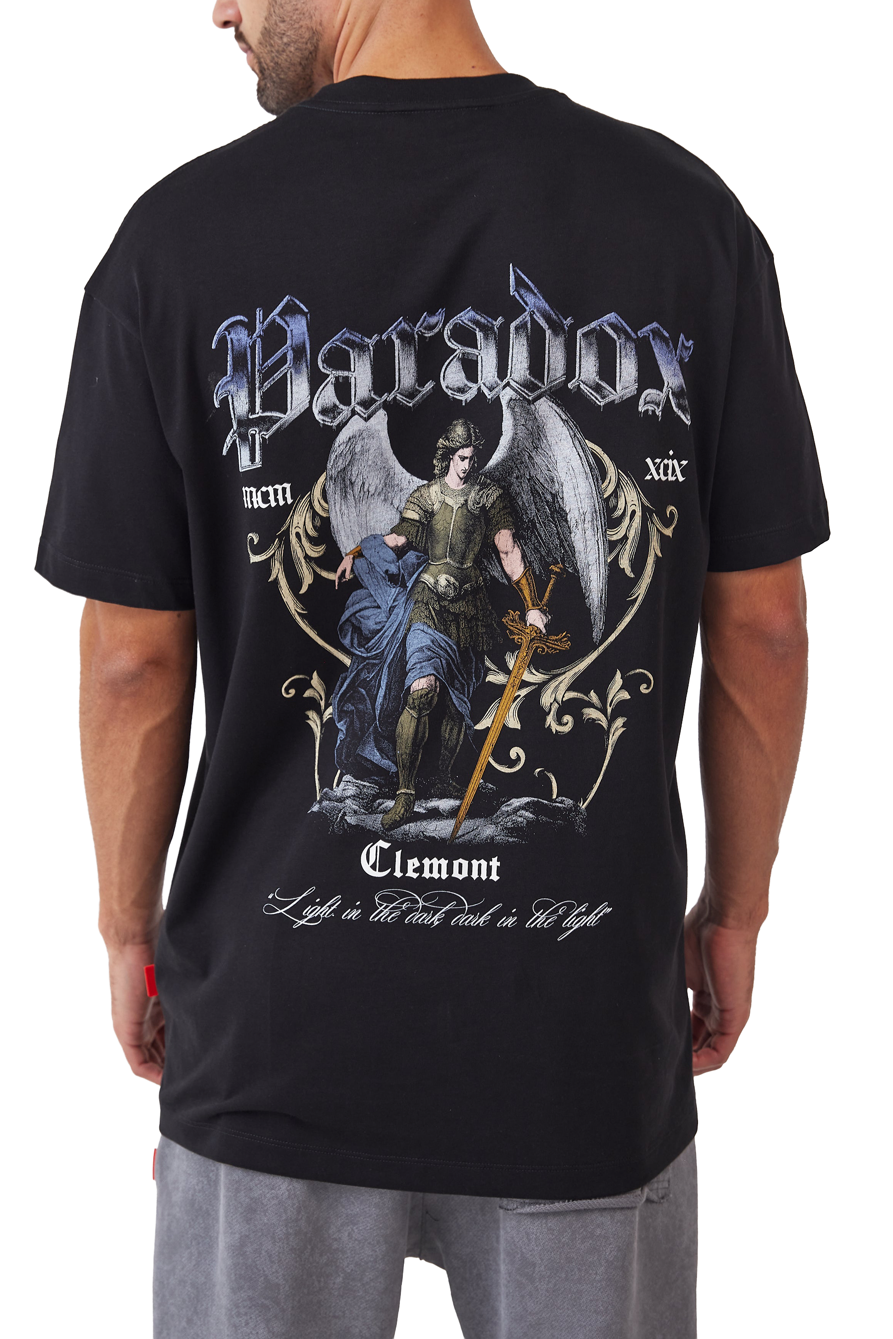 CAMISETA HOMBRE VUOTO NEGRO CLEMONT