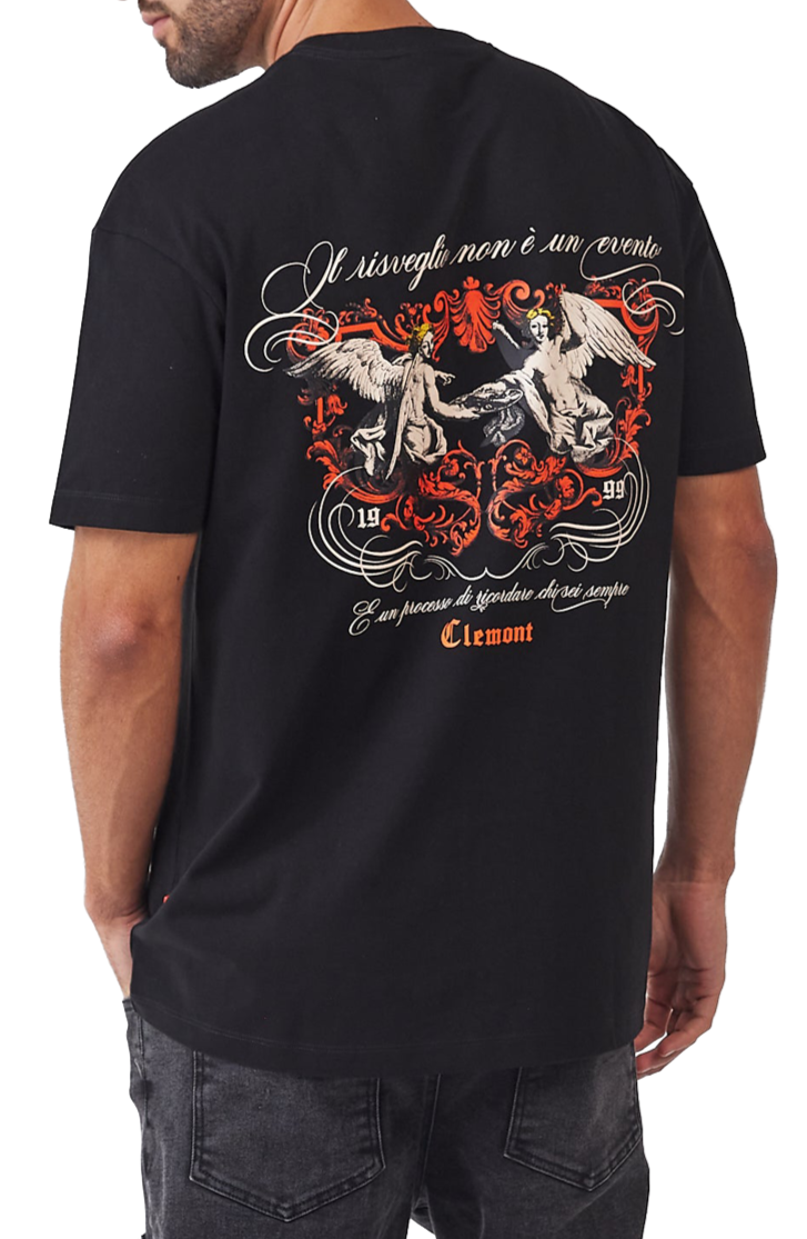 CAMISETA HOMBRE EREBO NEGRO CLEMONT