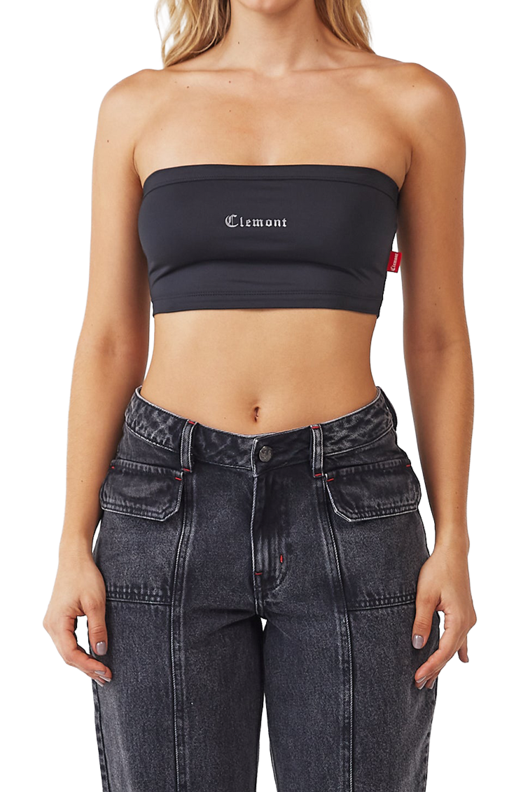 CROP TOPS RESA NEGRO CLEMONT