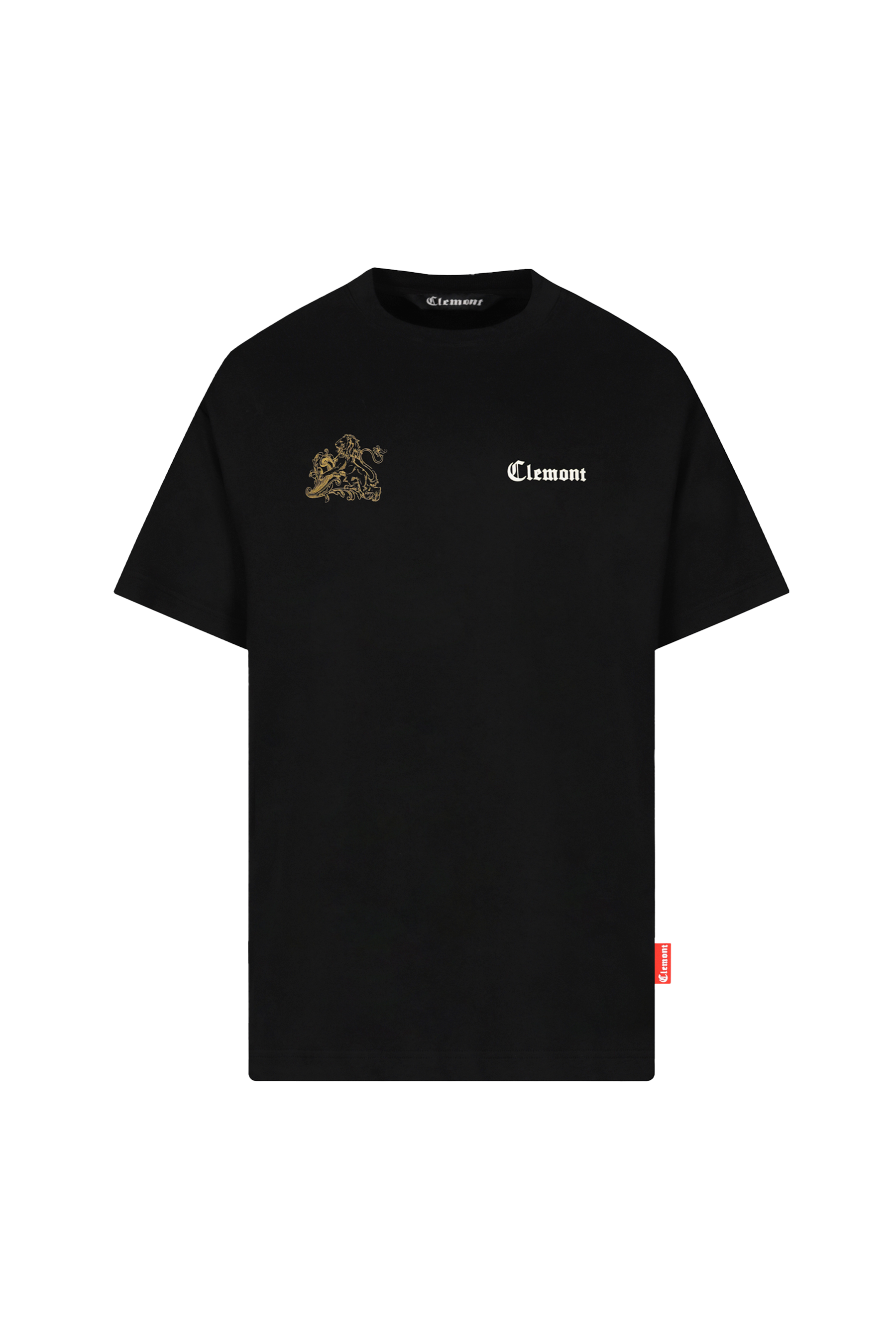 T-SHIRT MEN OVERSIZED GIOIELLO BLACK CLEMONT