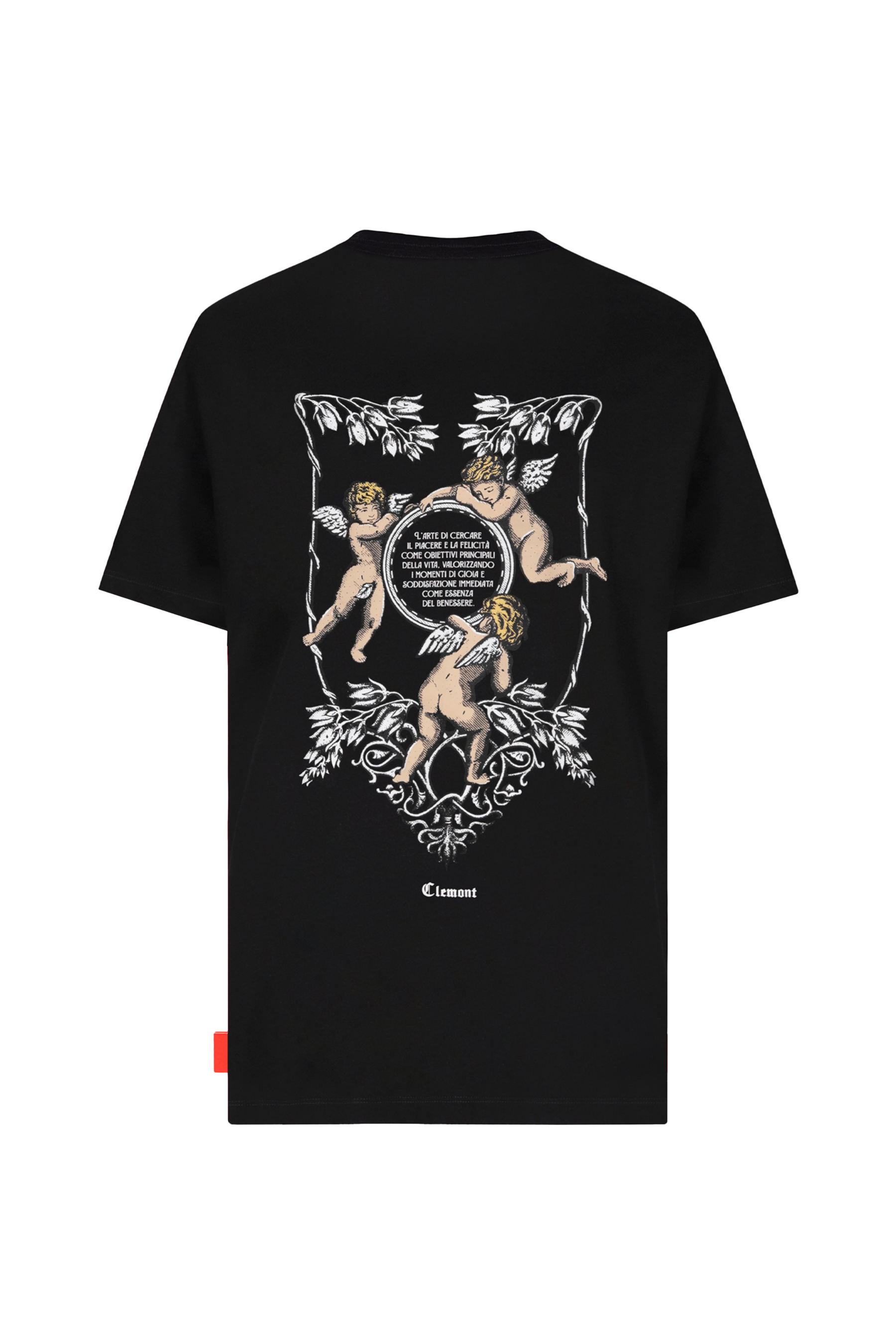 T-SHIRT MEN ARDORE BLACK CLEMONT