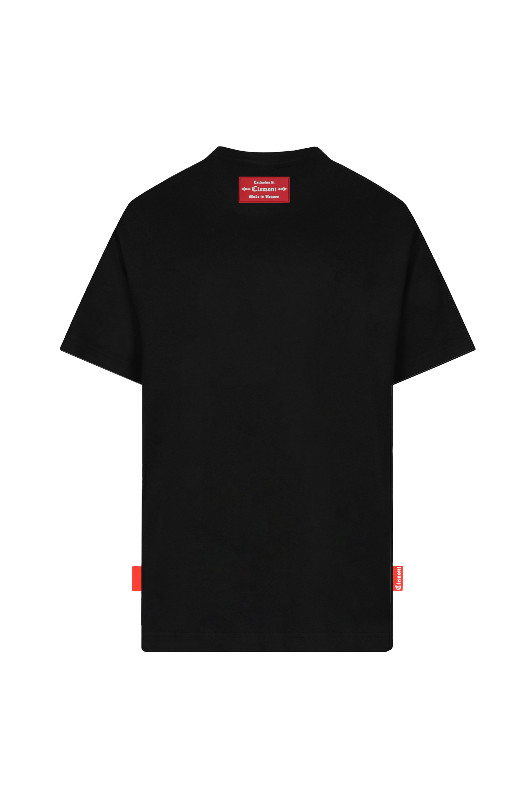 T-SHIRT MEN OVERSIZED PERFETTO BLACK CLEMONT