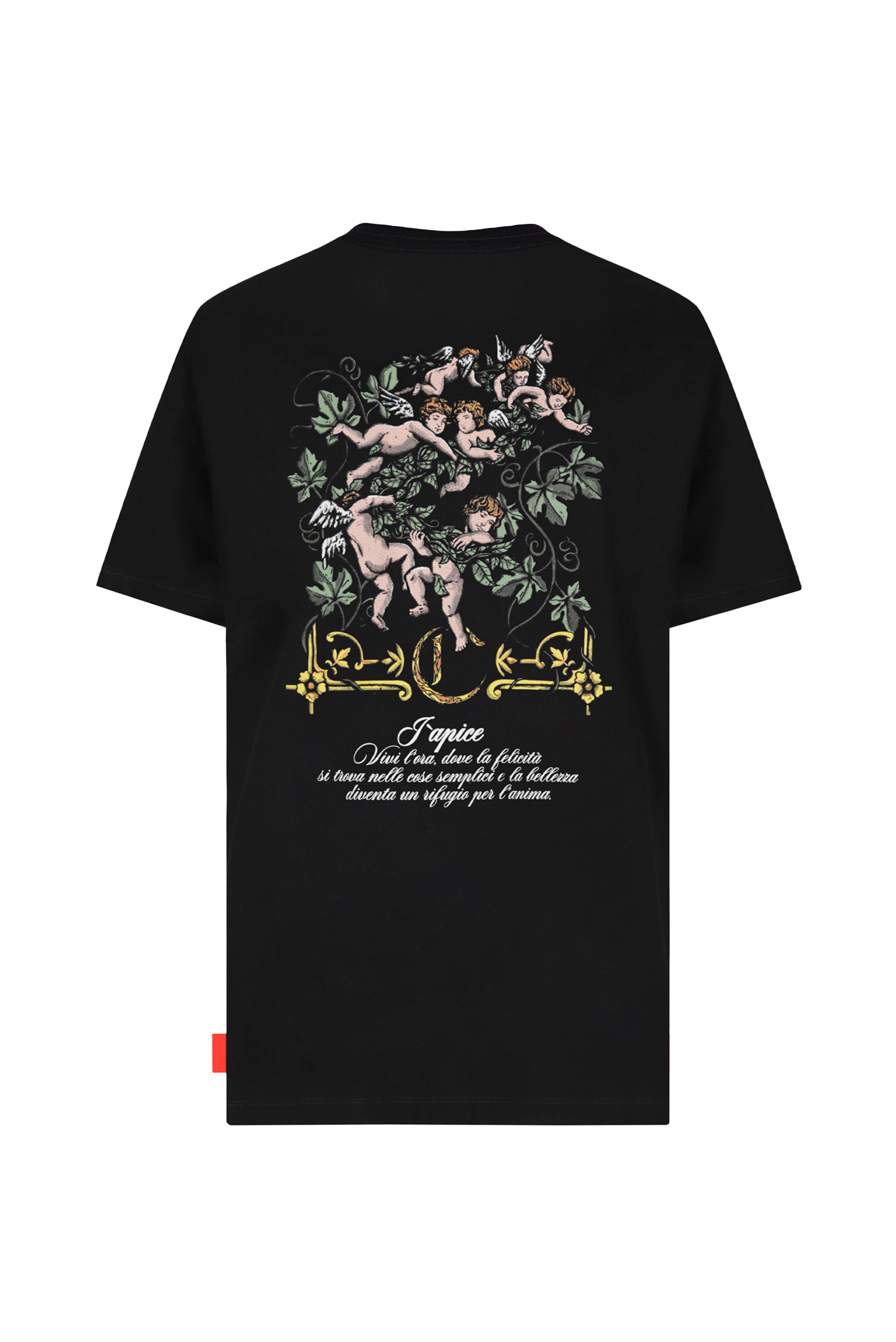 T-SHIRT MEN RISPLENDENTE BLACK CLEMONT