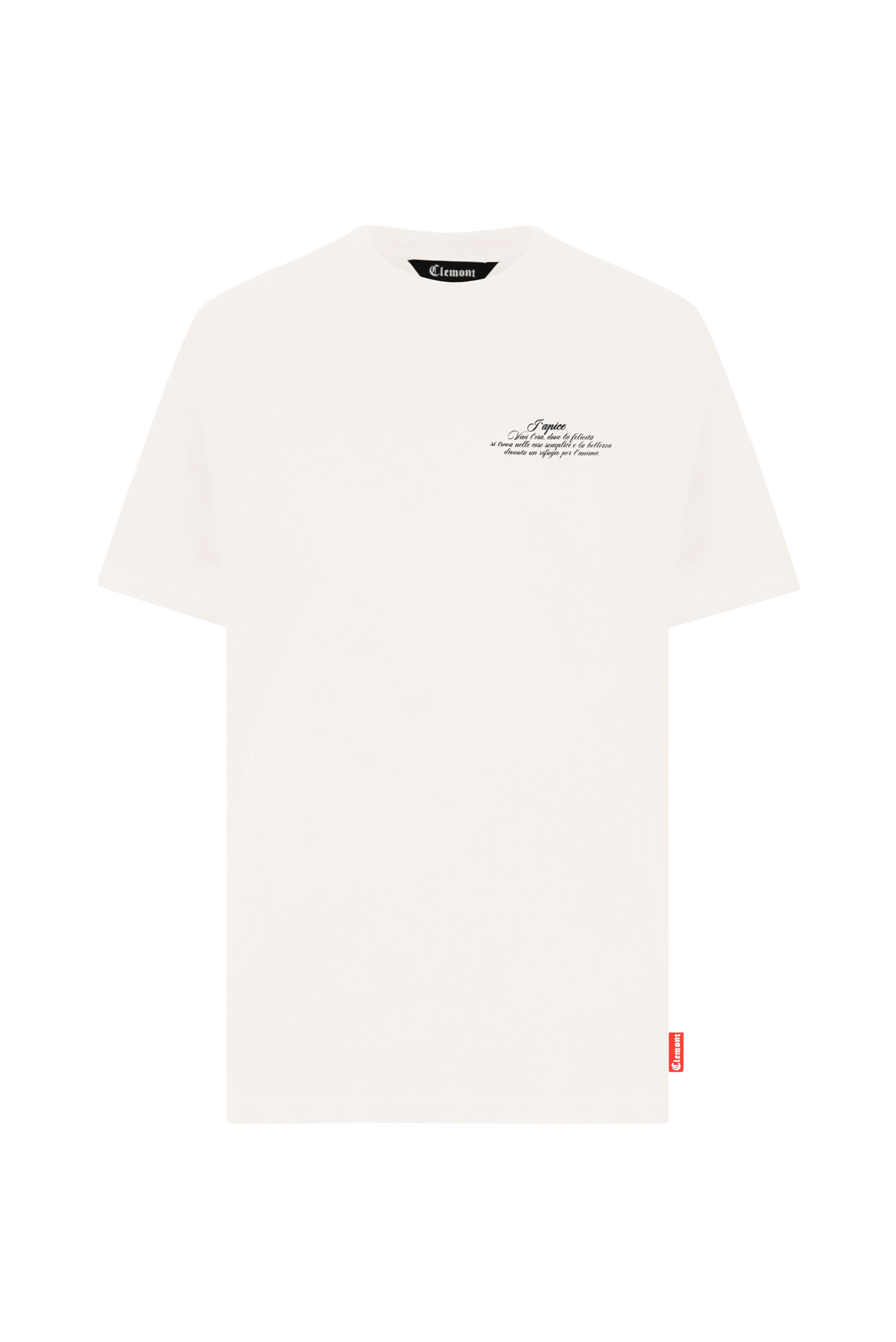 T-SHIRT MEN RISPLENDENTE CREAM CLEMONT