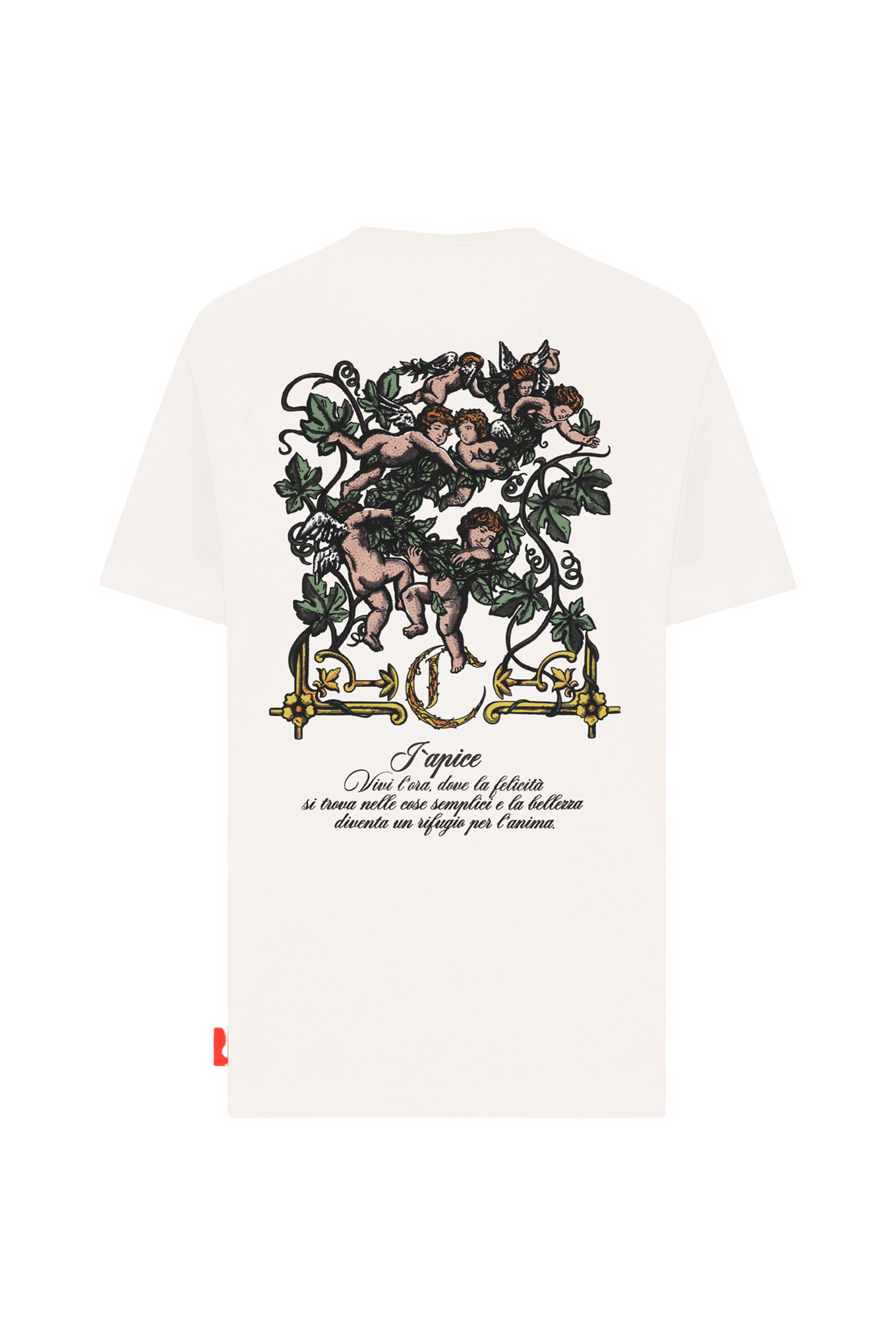 T-SHIRT MEN RISPLENDENTE CREAM CLEMONT
