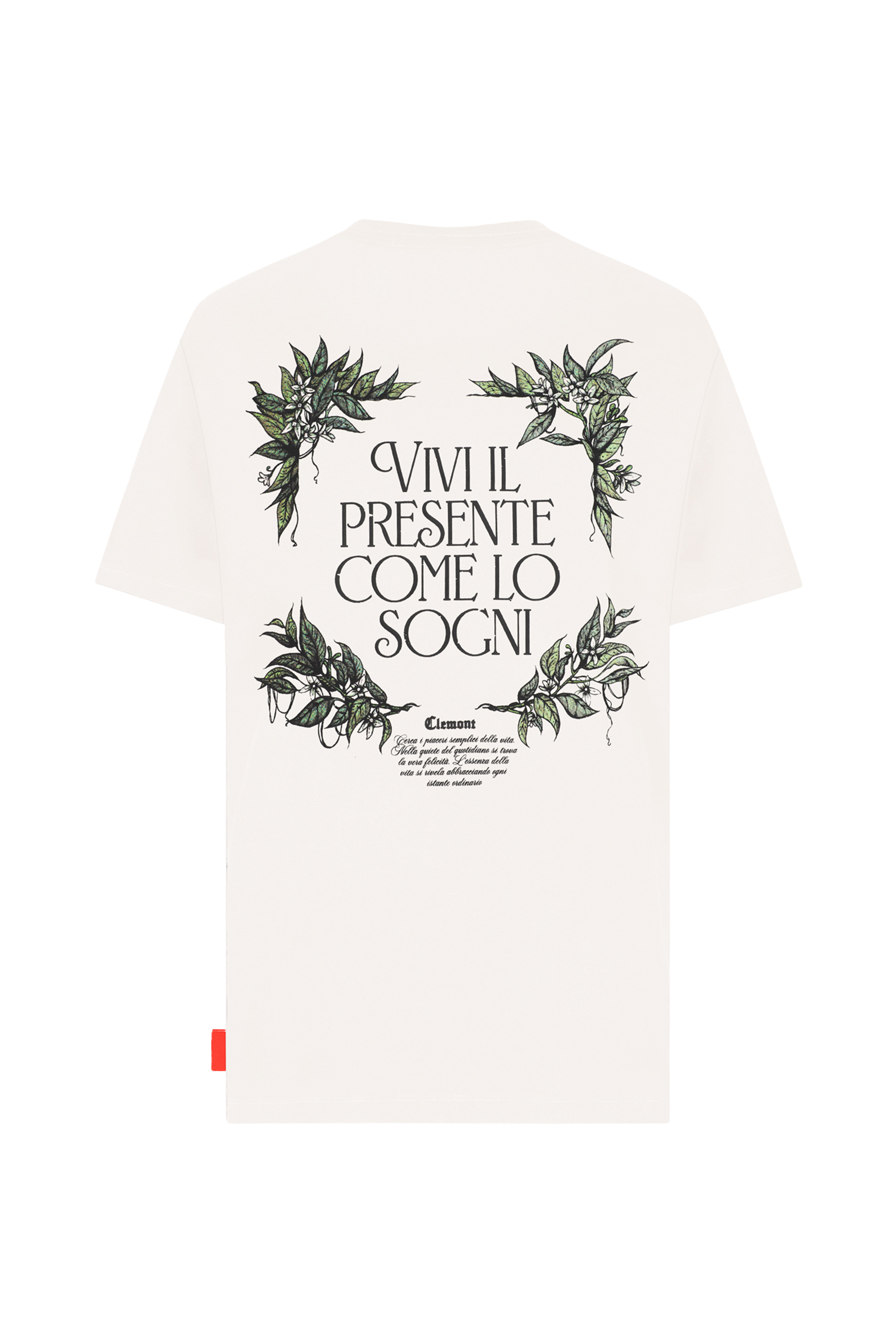 T-SHIRT MEN SINFONÍA CREAM CLEMONT