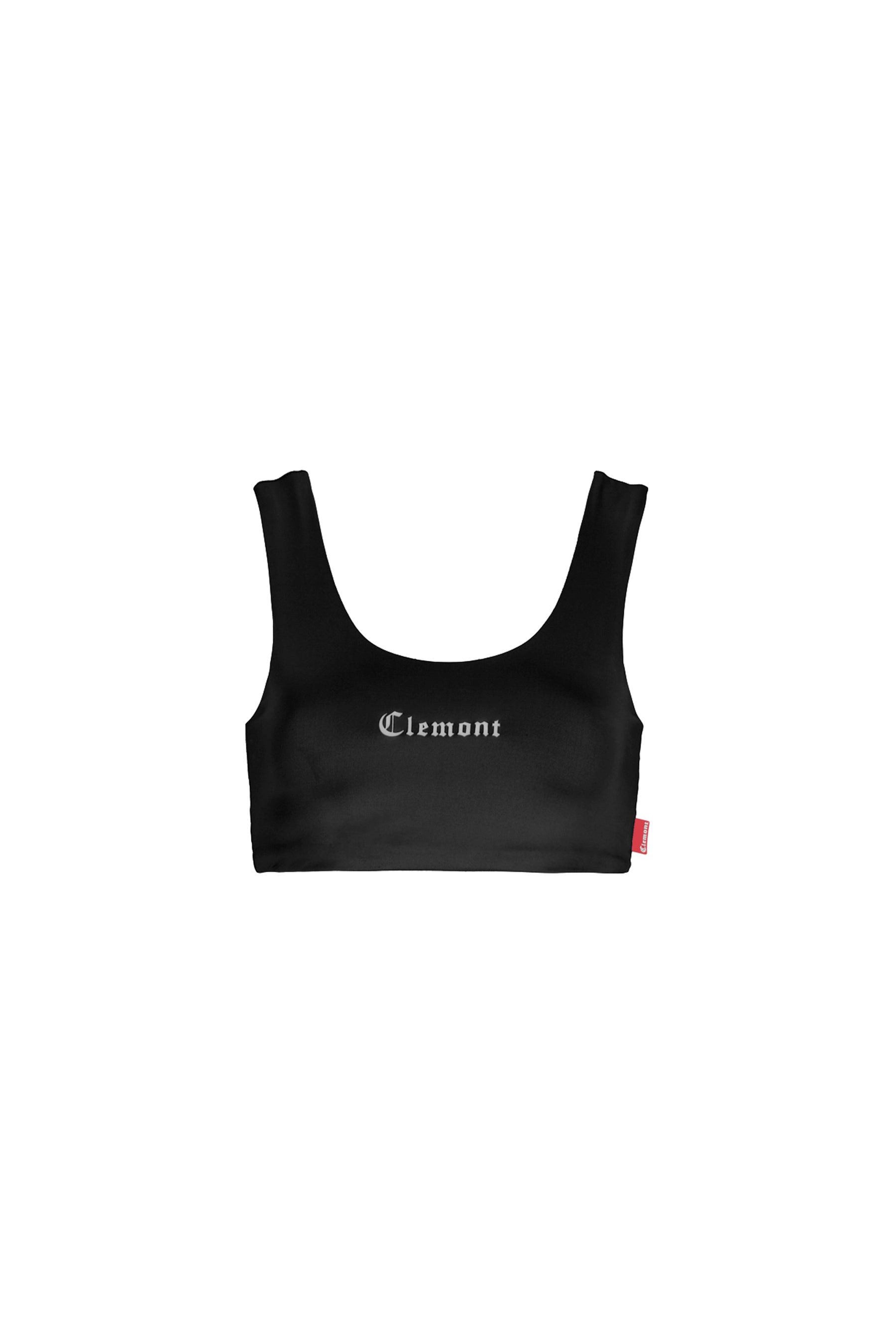 CROPTOP OPALESCENTE NEGRO CLEMONT