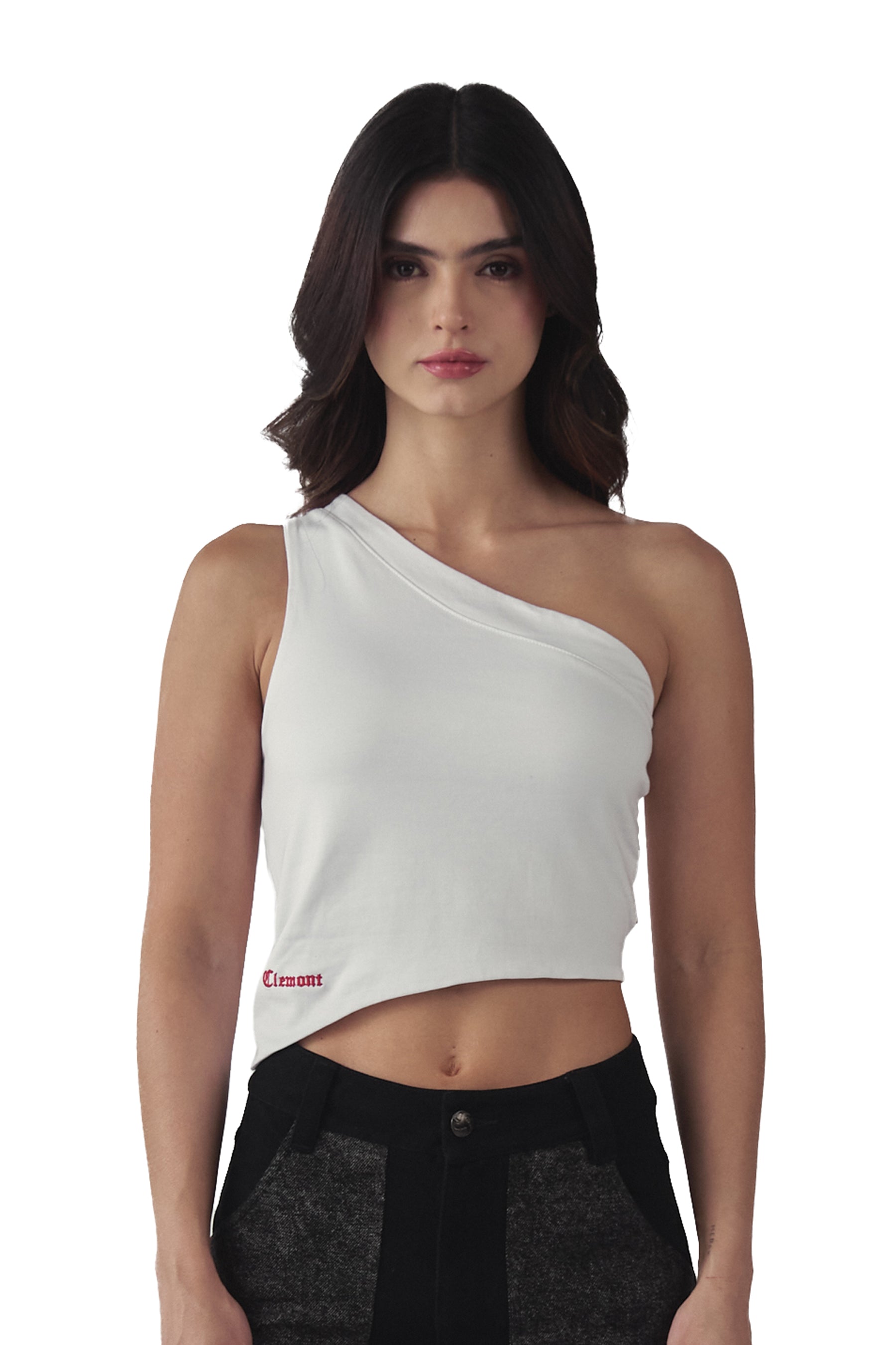 TANKTOP TRASPARENZA CREMA CLEMONT