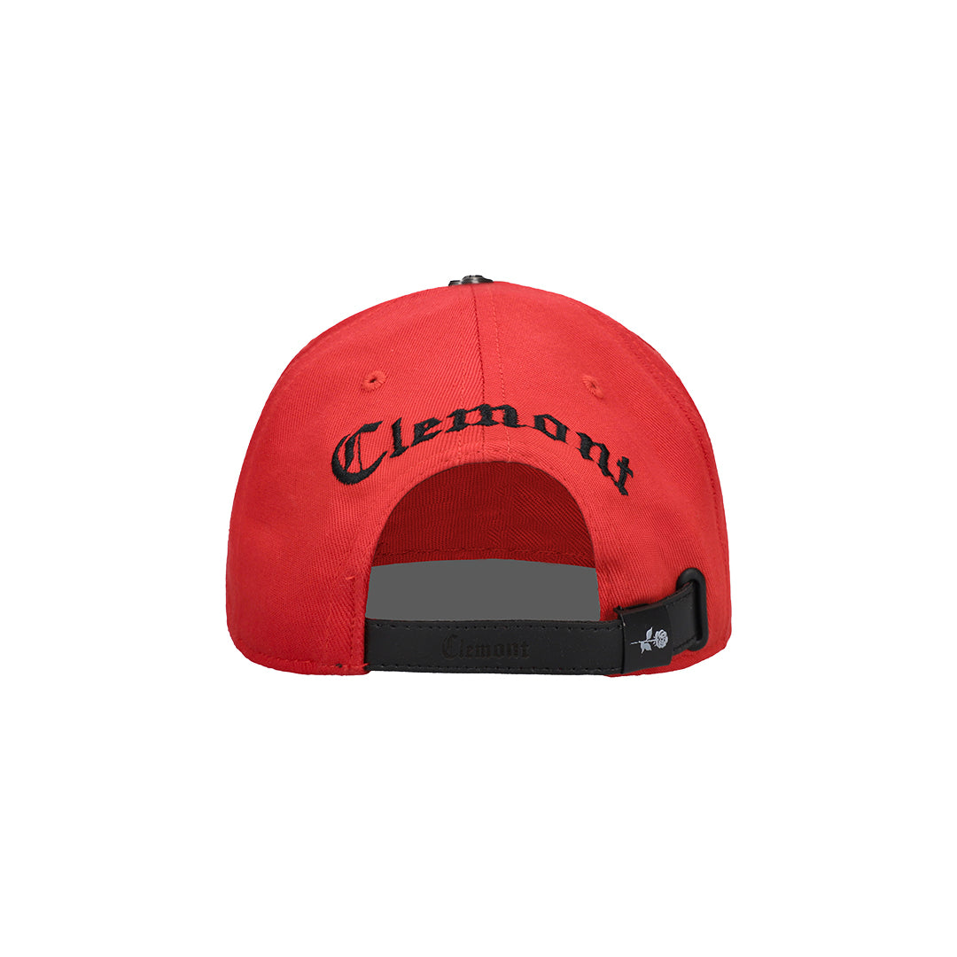GORRA OVOIDO ROJO CLEMONT