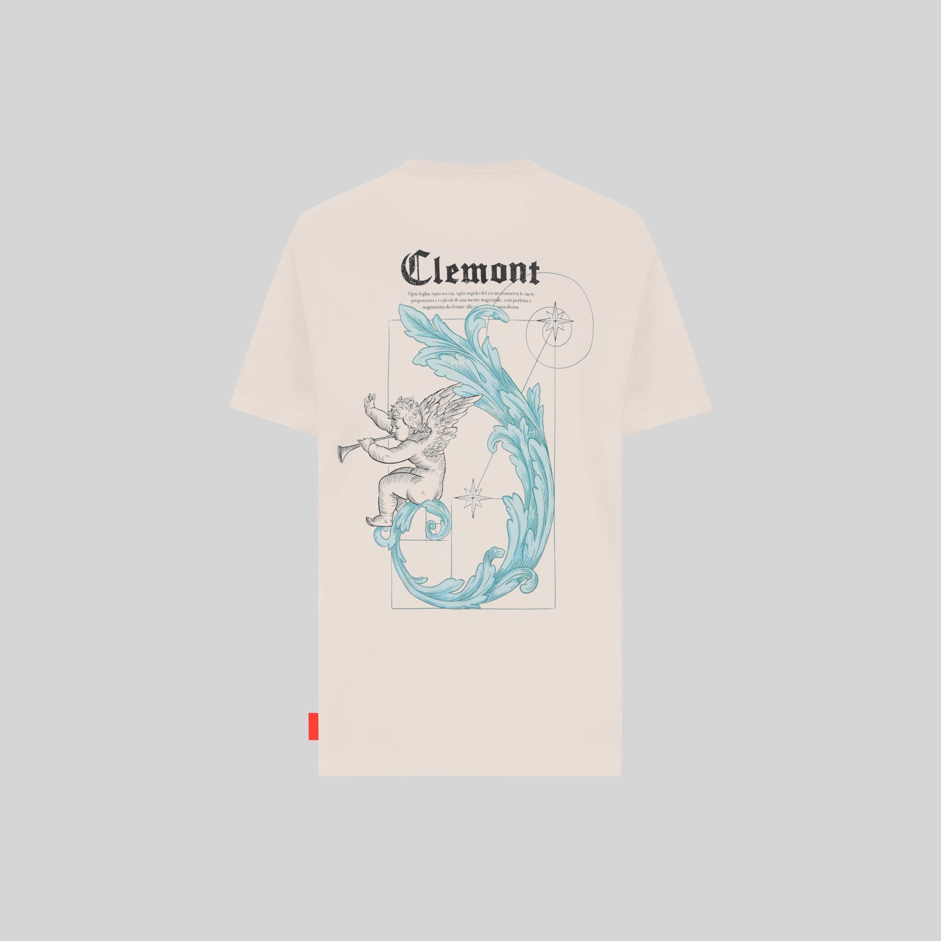 CAMISETA SPIRALE CREMA CLEMONT
