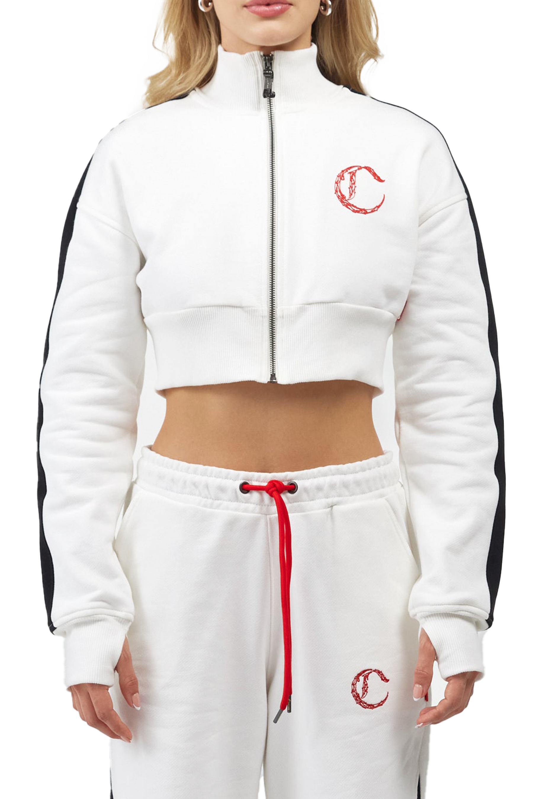 CROPPED SWEATER WOMEN  ILLUSTRE CREAM  CLEMONT