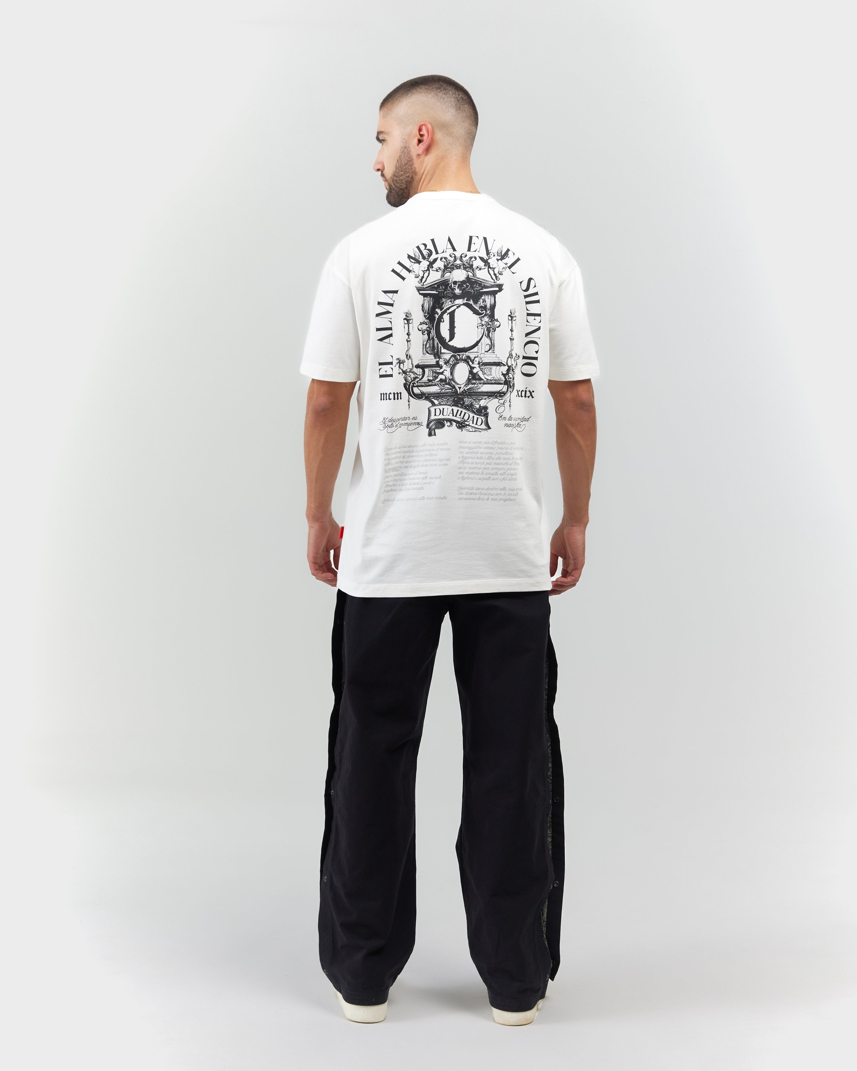 T-SHIRT MEN TRASCENDENTE CREAM  CLEMONT